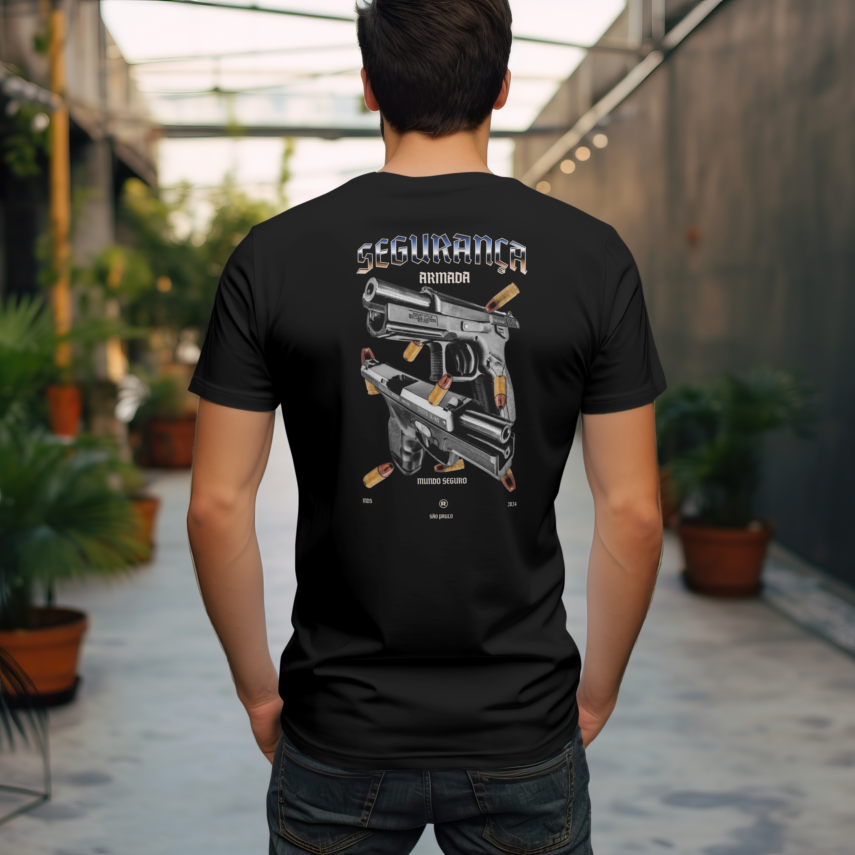Camiseta Casual Day 20 para Vigilante