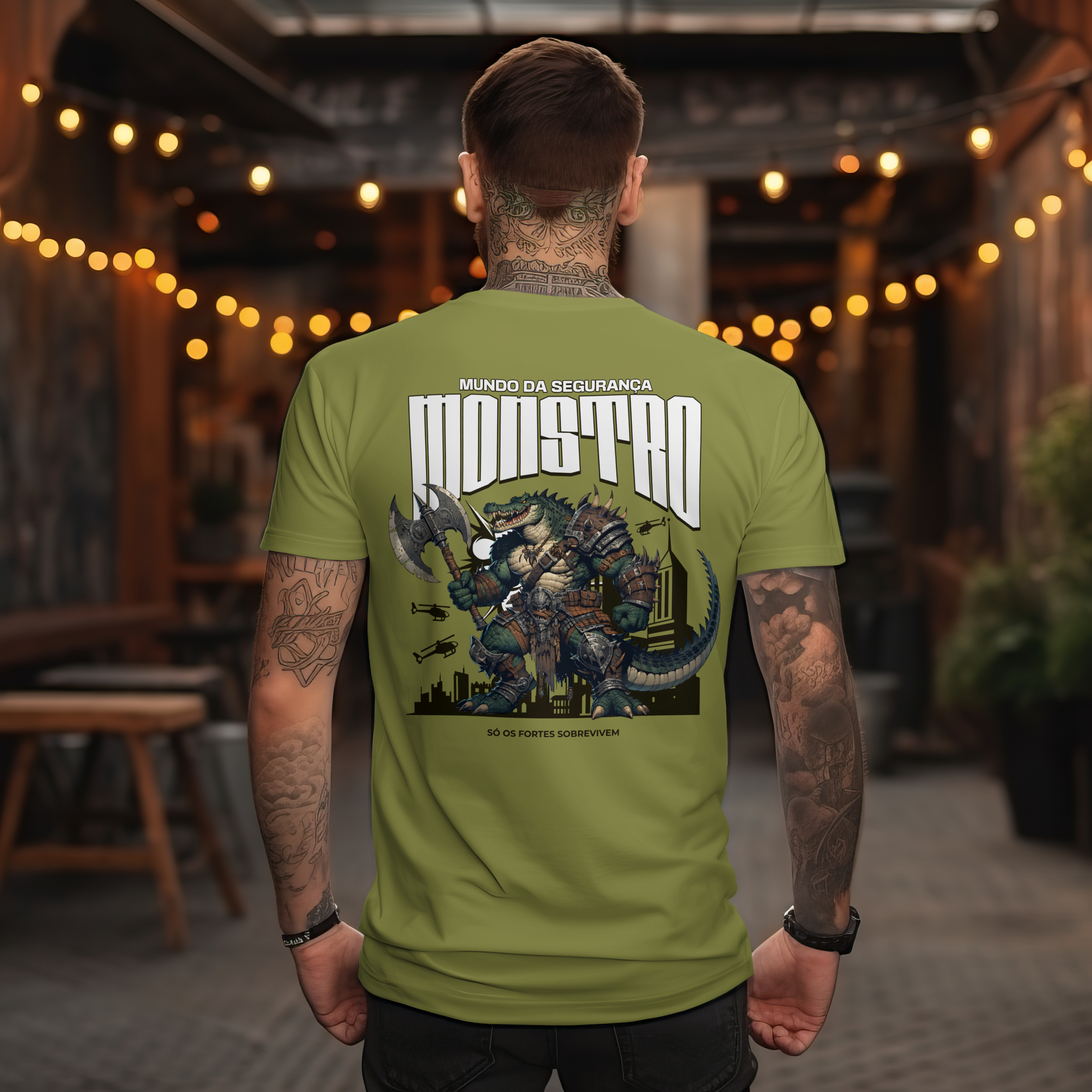 Camiseta Casual Day 98 para Vigilante