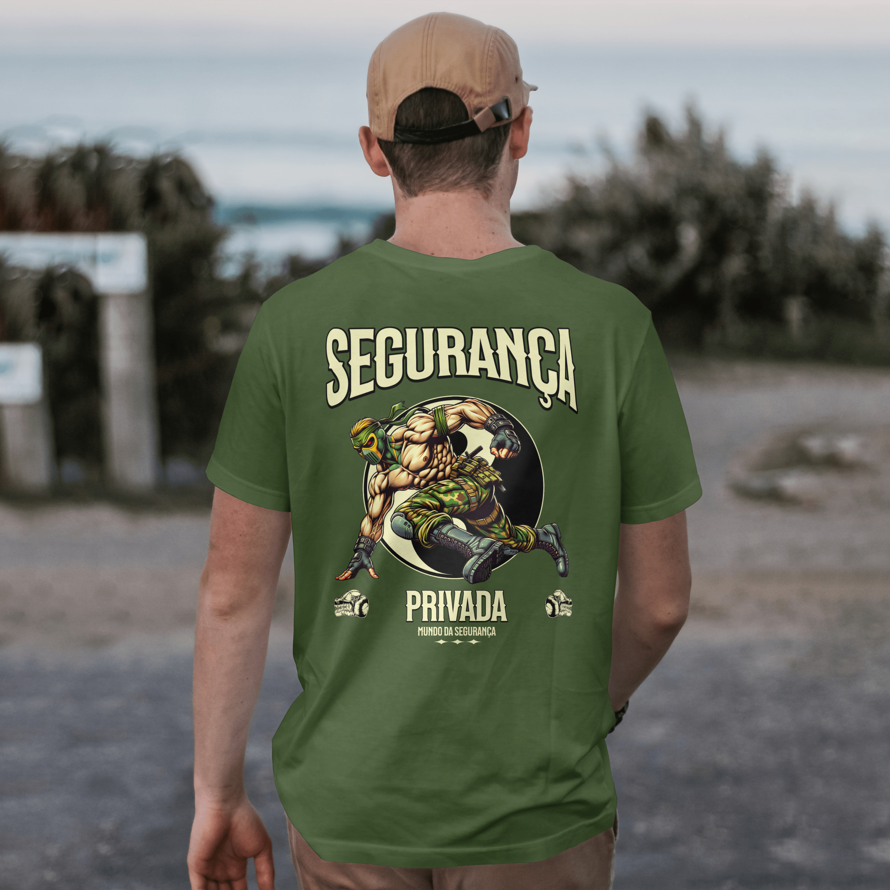 Camiseta Casual Day 88 para Vigilante.