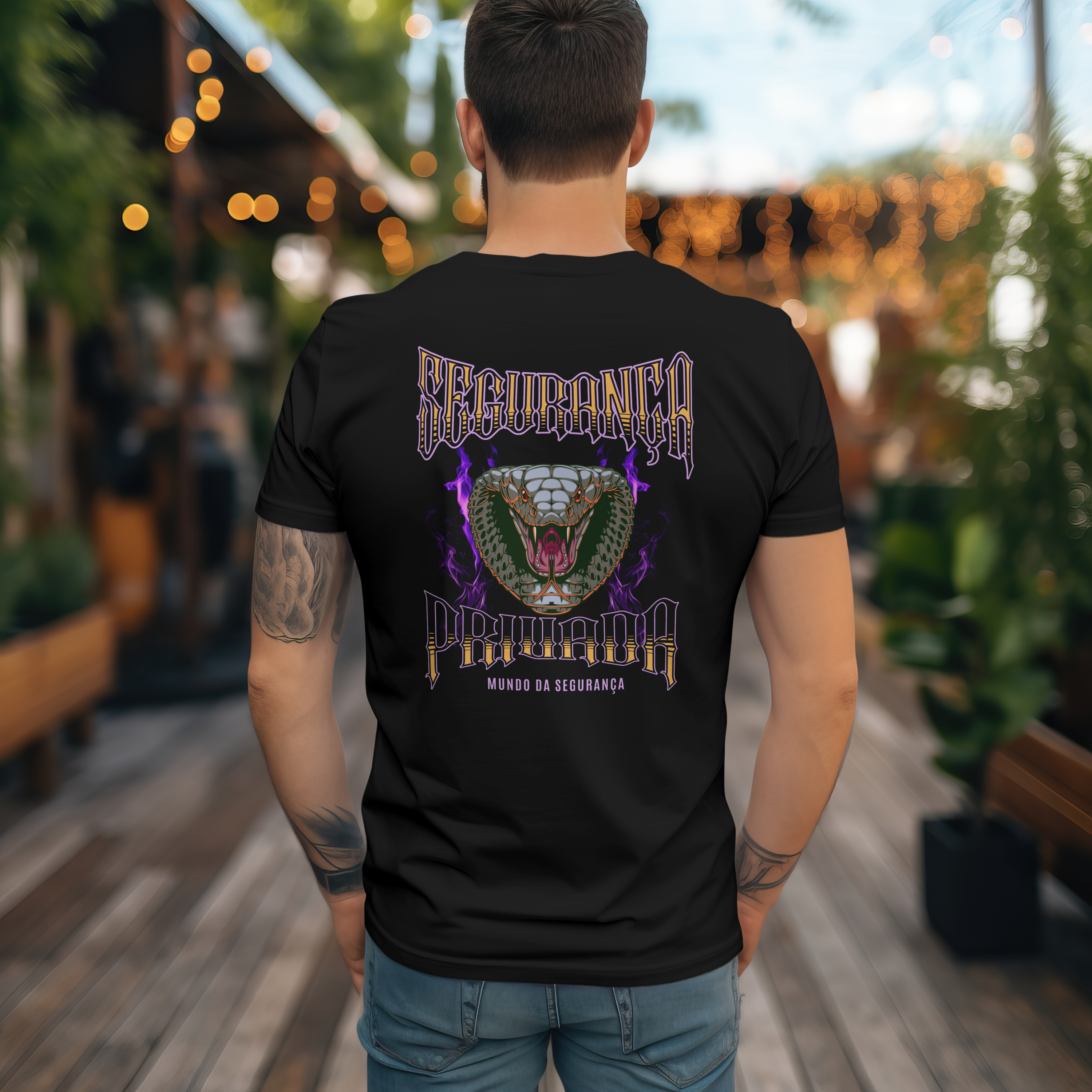 Camiseta Casual Day 50 para Vigilante