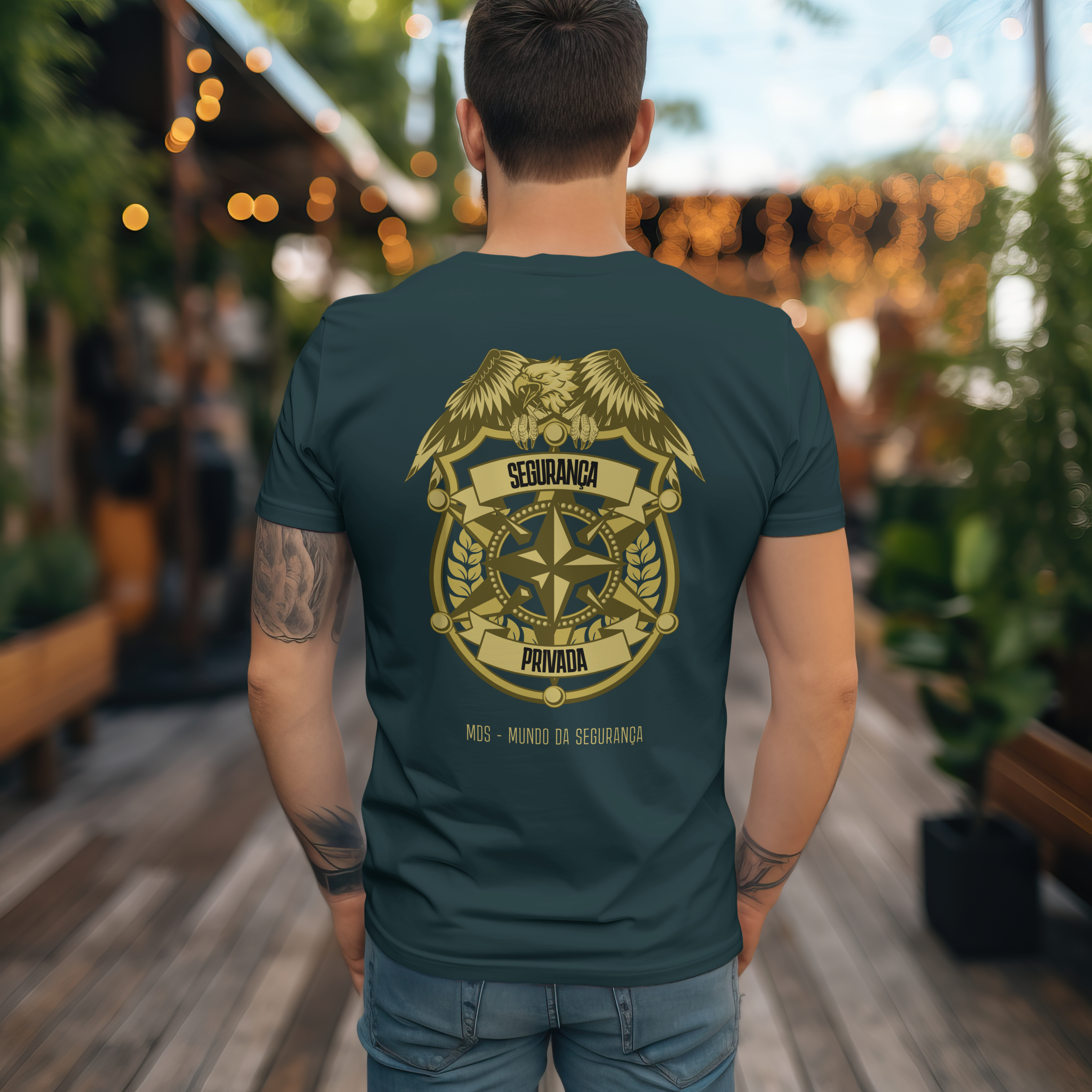 Camiseta Casual Day 73 para Vigilante.