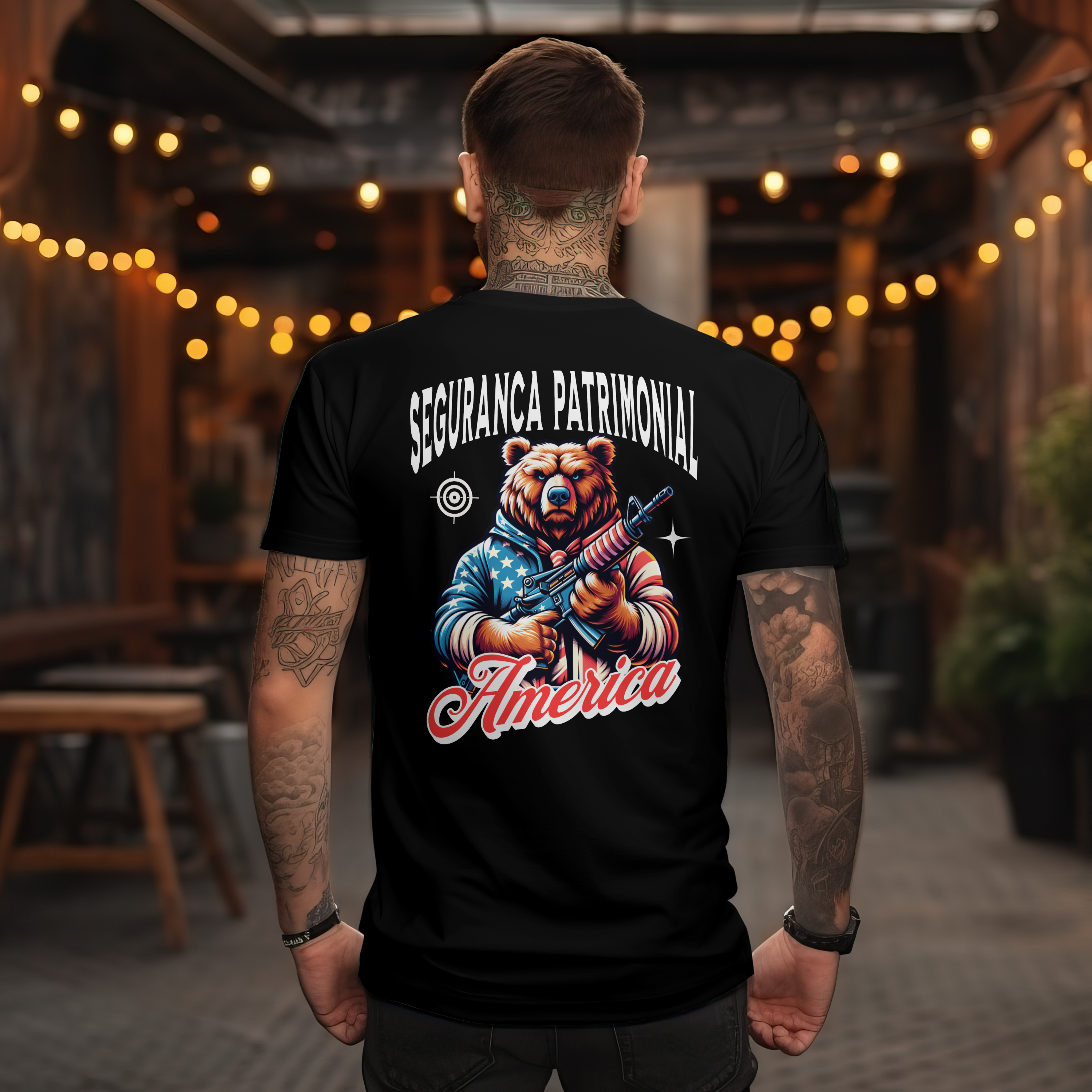 Camiseta Casual Day 57 para Vigilante