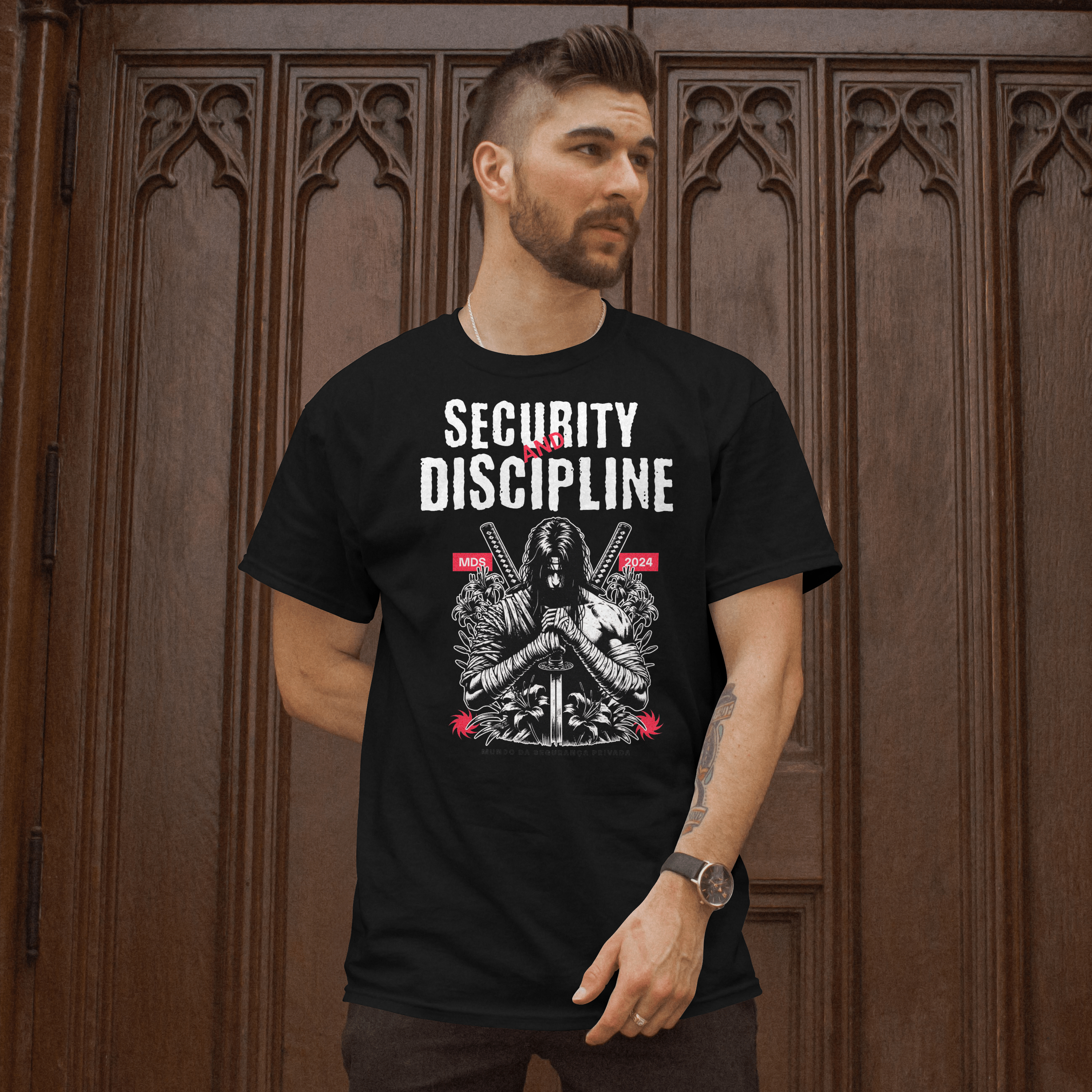 Camiseta Casual Day 32 para Vigilante.