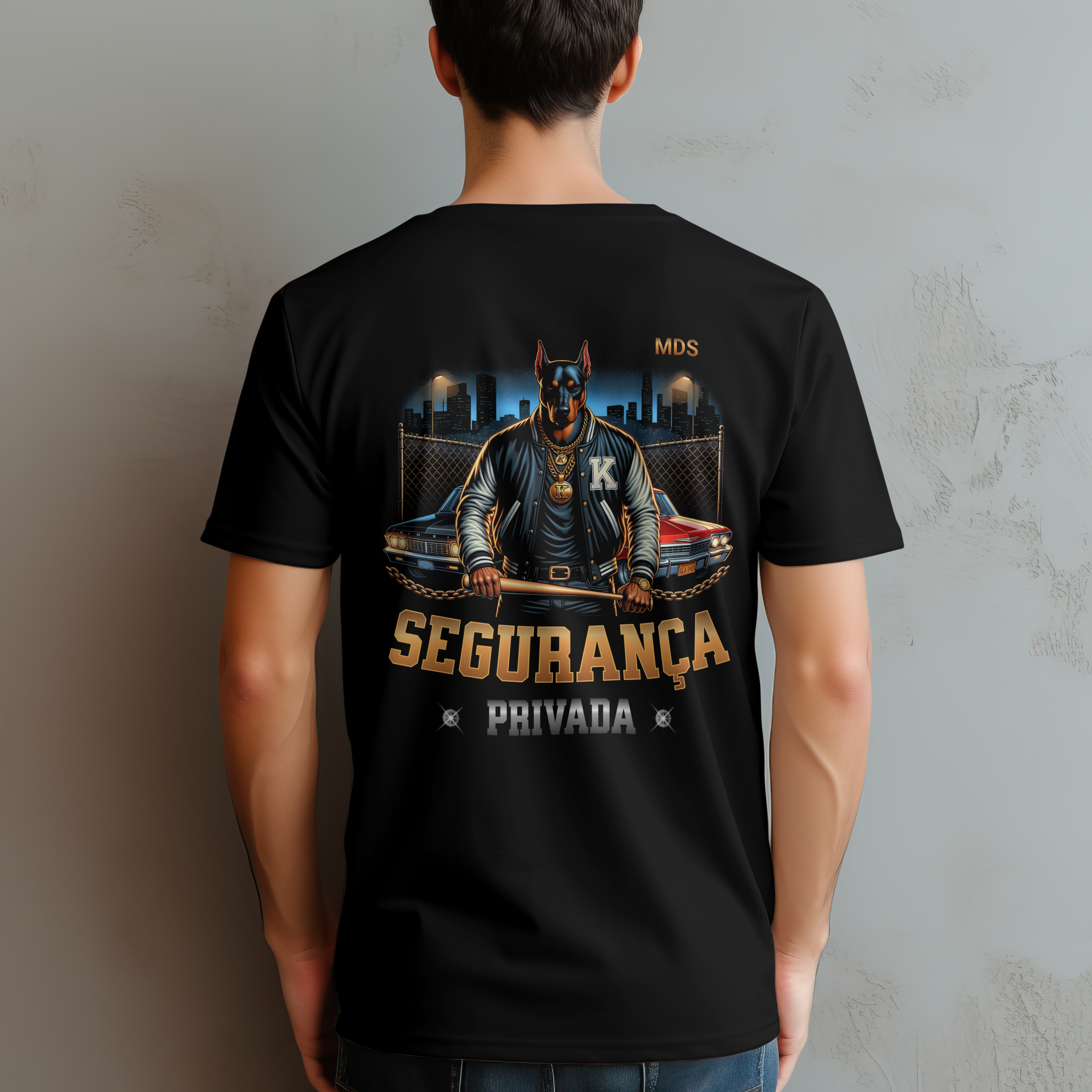 Camiseta Casual Day 83 para Vigilante.