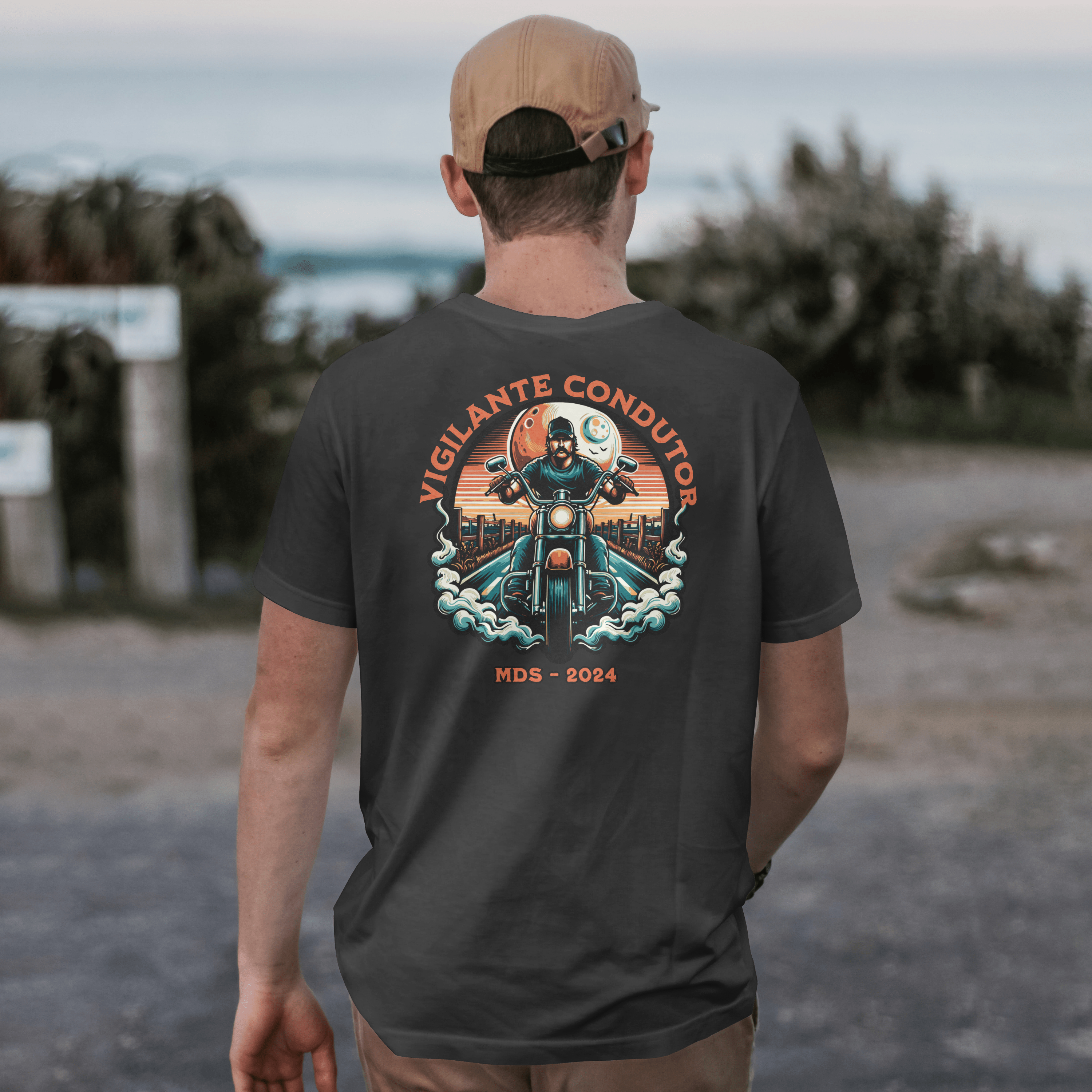 Camiseta Casual Day 37 para Vigilante