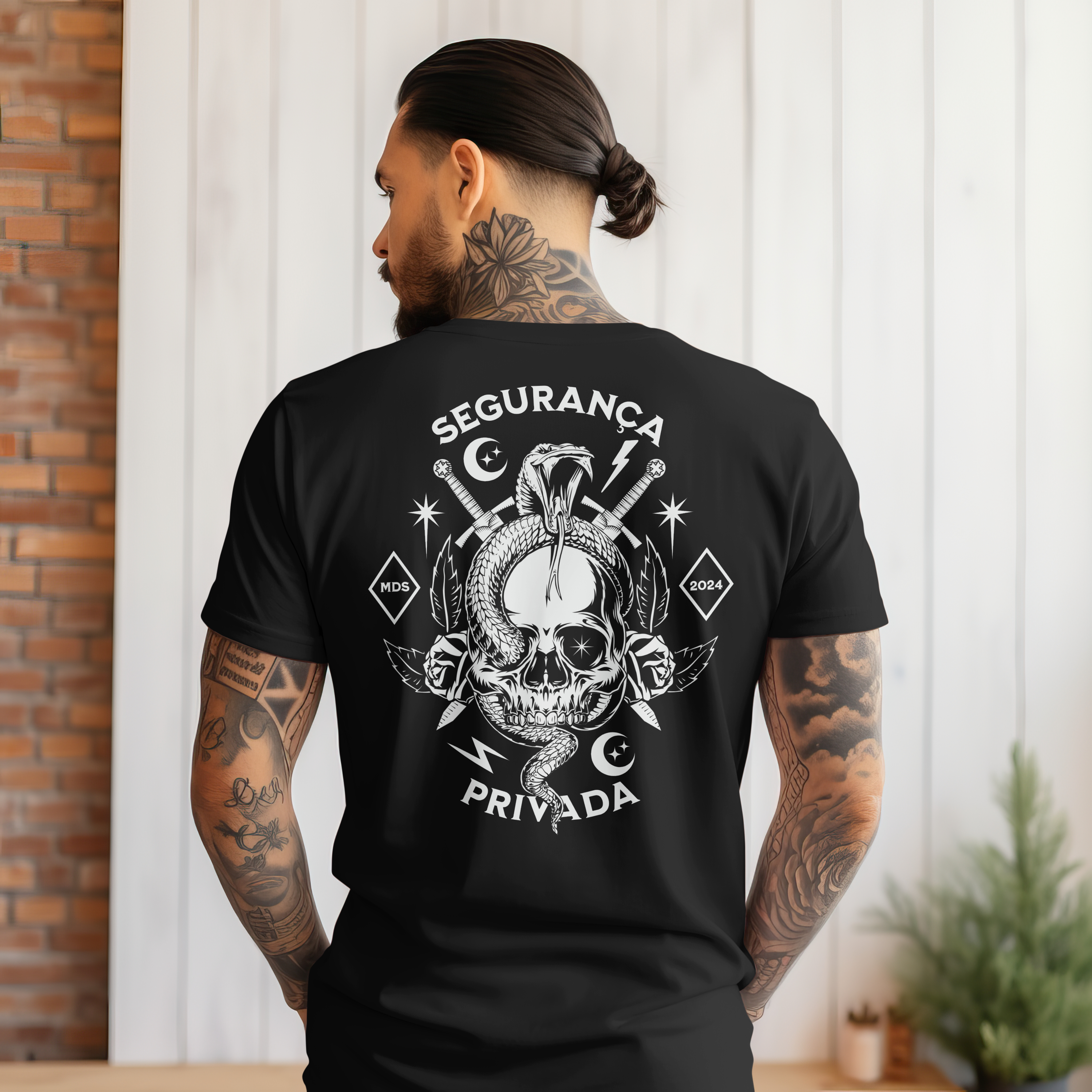 Camiseta Casual Day 87 para Vigilante.