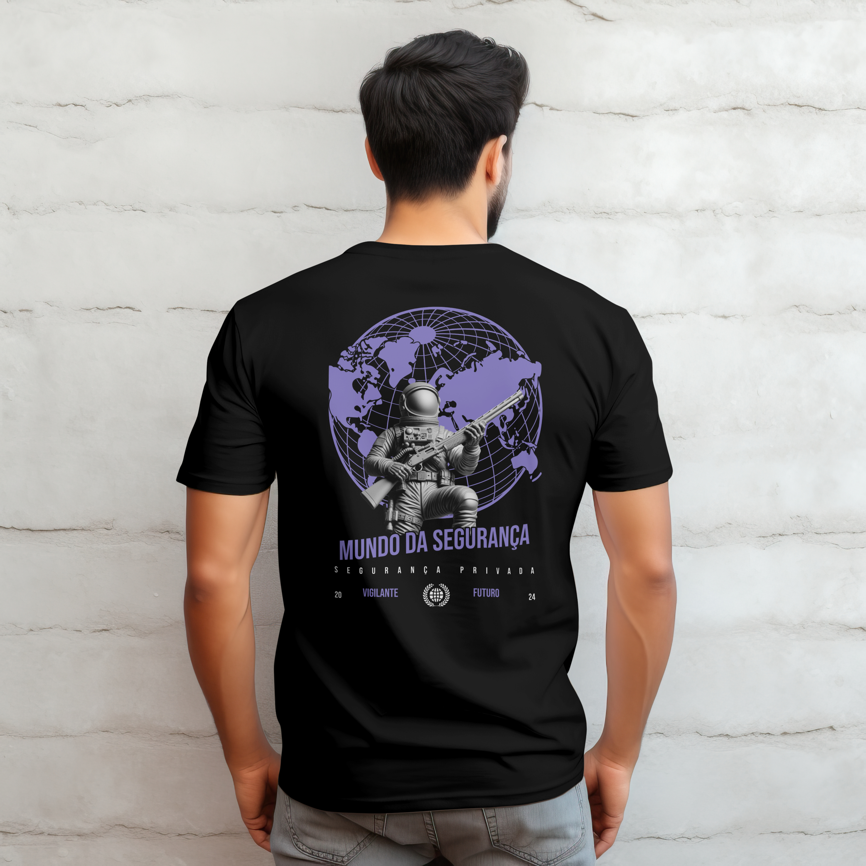 Camiseta Casual Day 07 para vigilante.