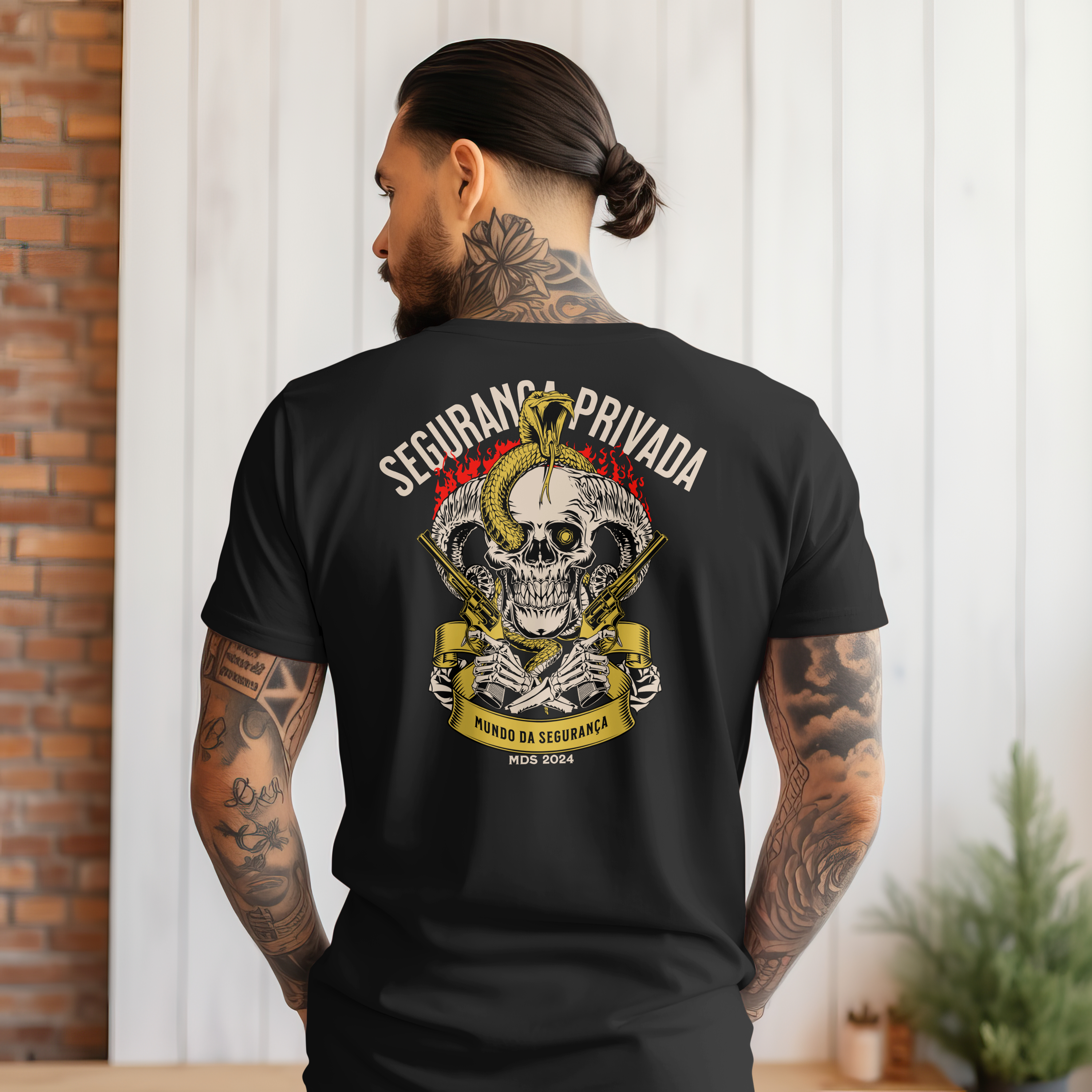 Camiseta  Casual  Day 29  para Vigilante.