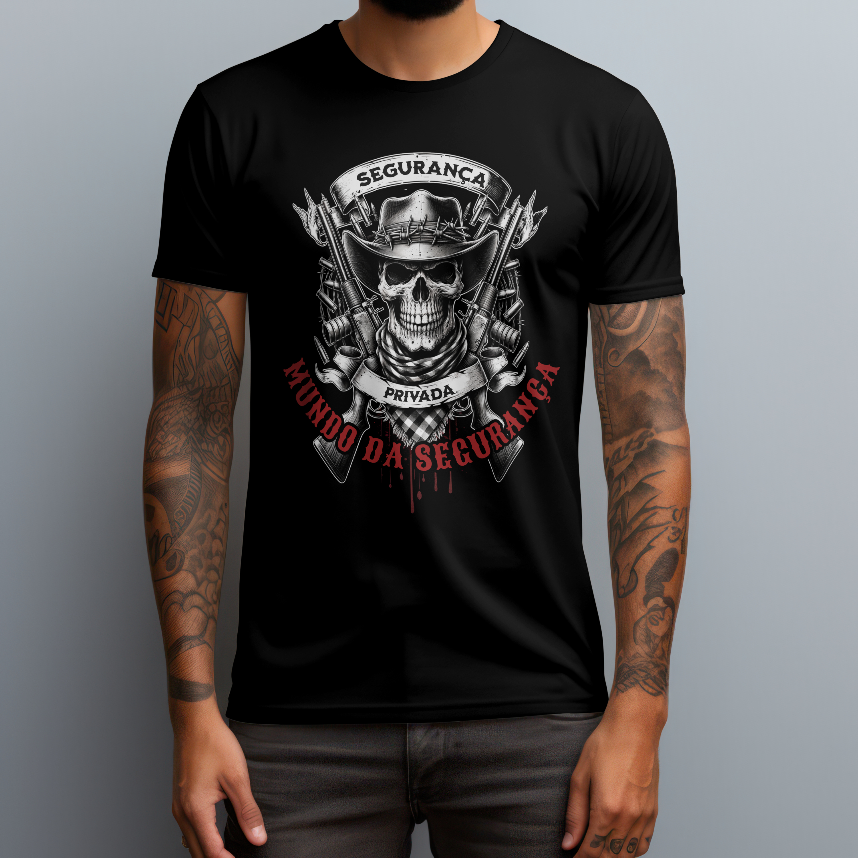 Camiseta Casual Day 80 para Vigilante.