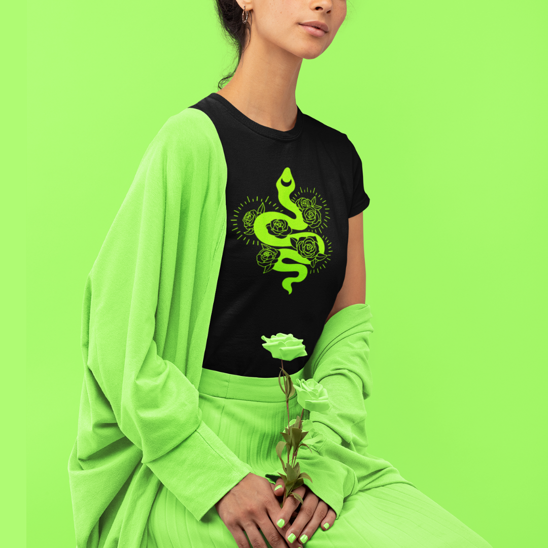 BABY LONG GREEN SNAKE