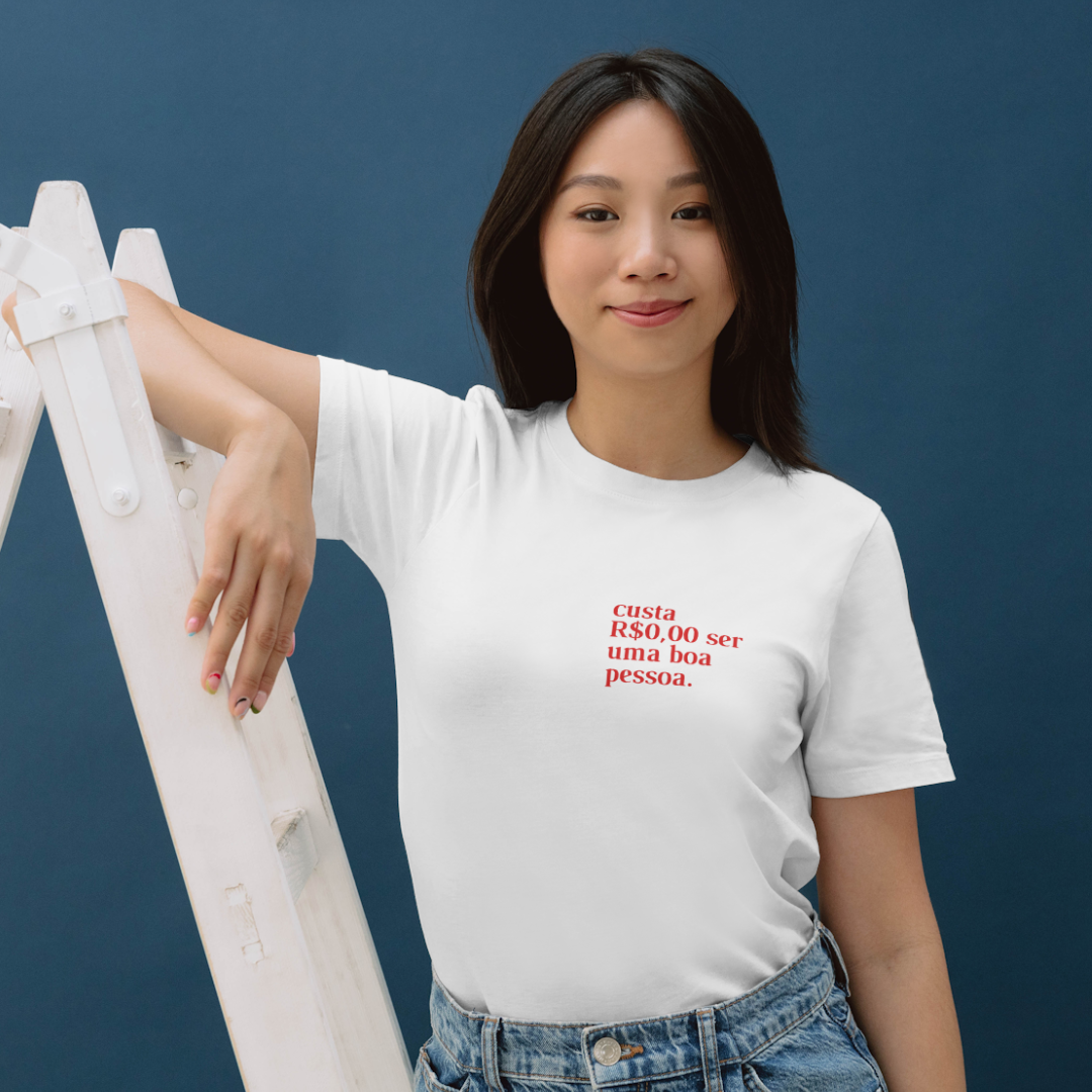 Camiseta Uma Boa Pessoa