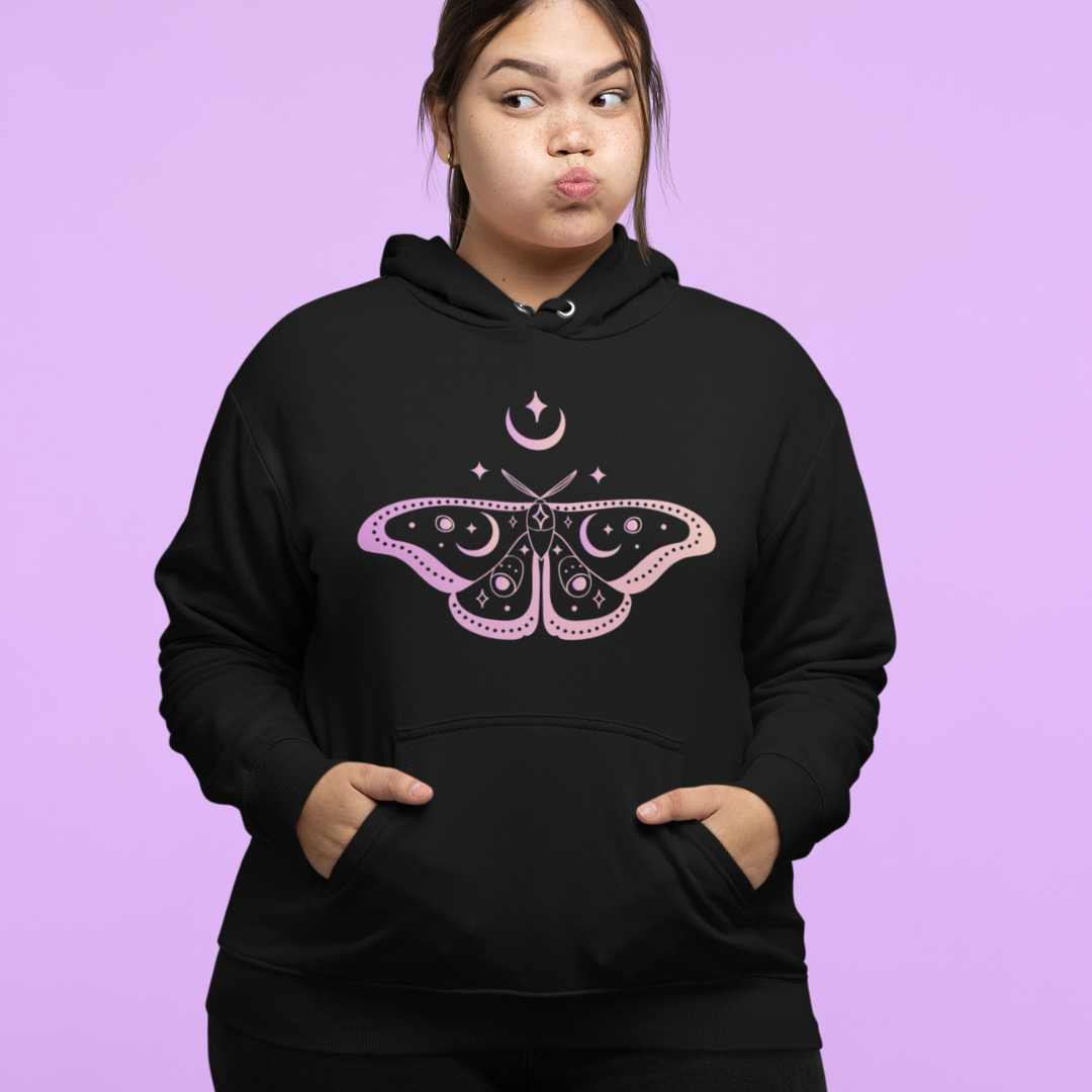MOLETOM MARIPOSA COM BOLSO