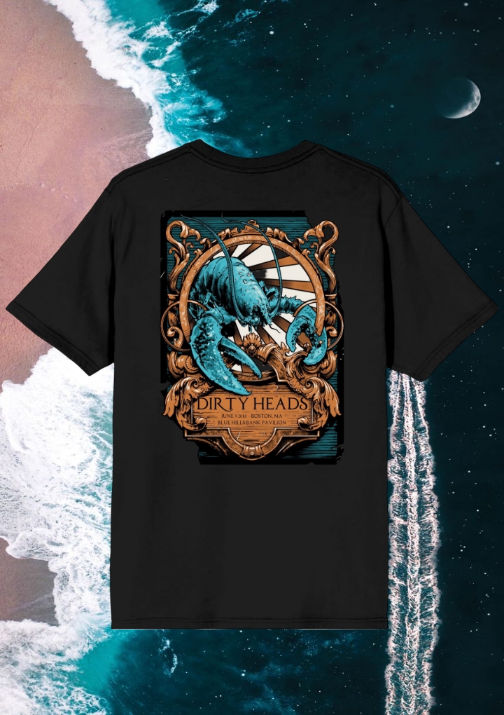 Camiseta Lagosta Ocean