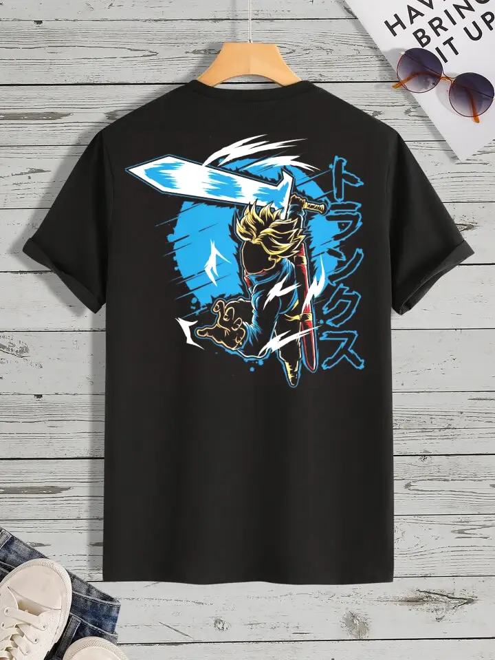 Camiseta Trunks do Futuro Dragon Ball