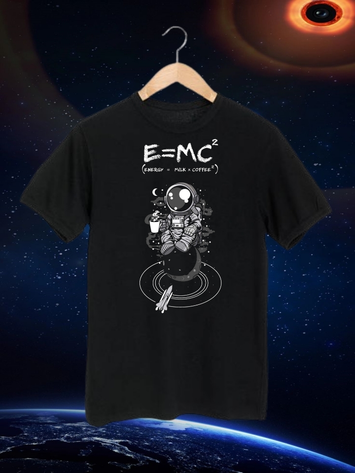 Camiseta Fisica E=MC² Astroworld