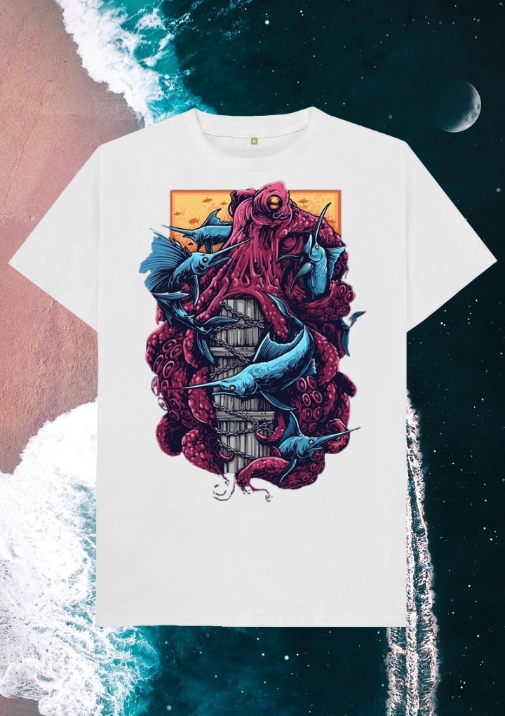 Camiseta Octopide Ocean
