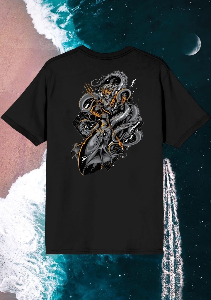 Camiseta King Poseidon Ocean