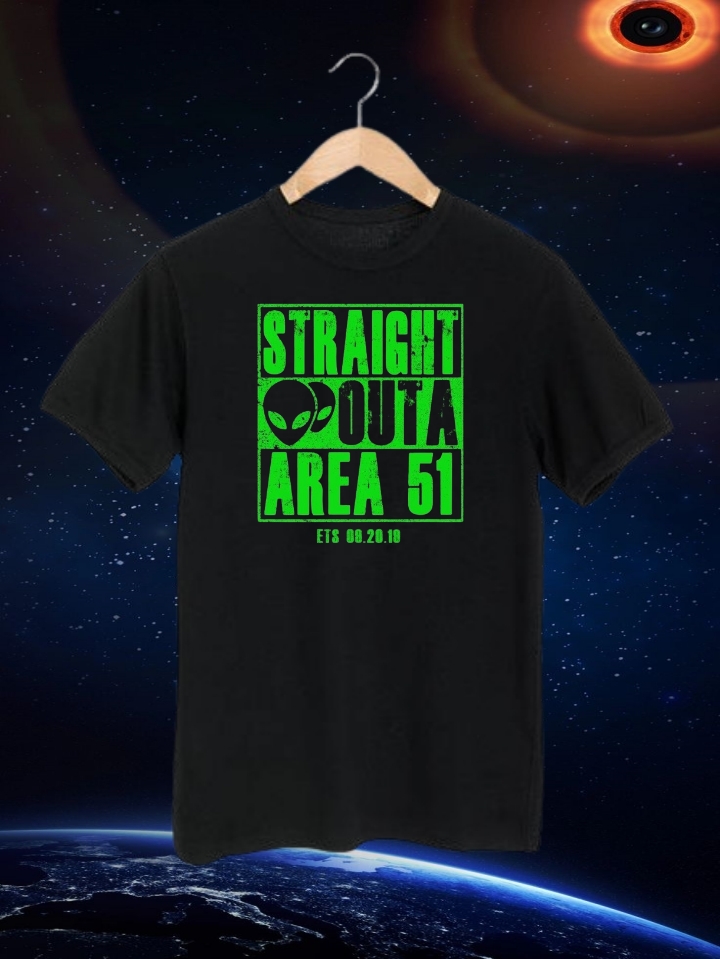 Camiseta Straight Area 51 Astroworld