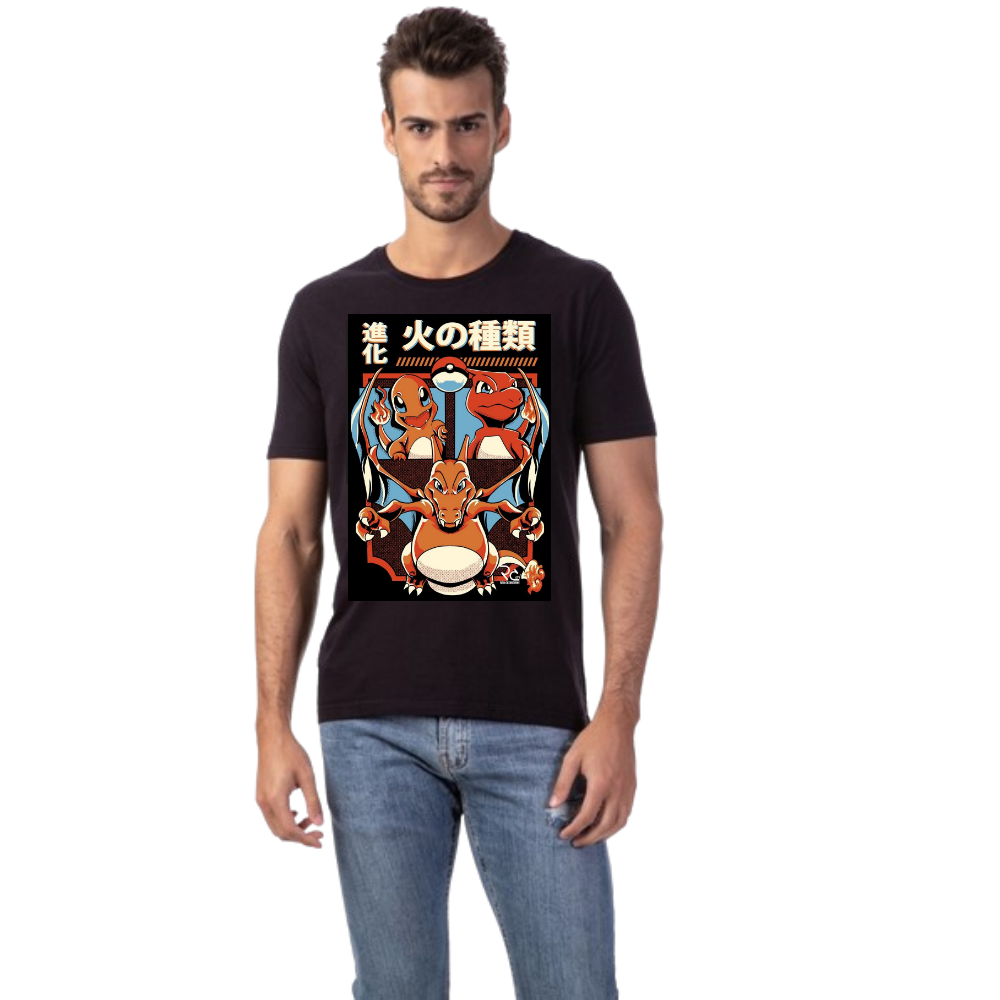 Camiseta Charizard Pokemon