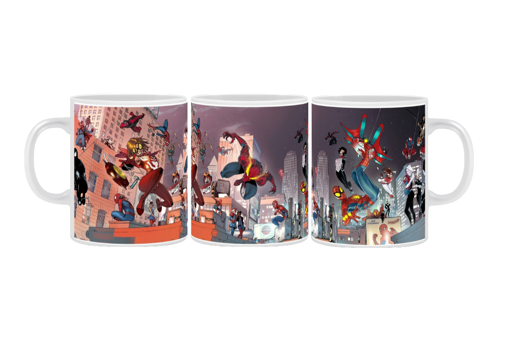 Caneca Aranhaverso Marvel