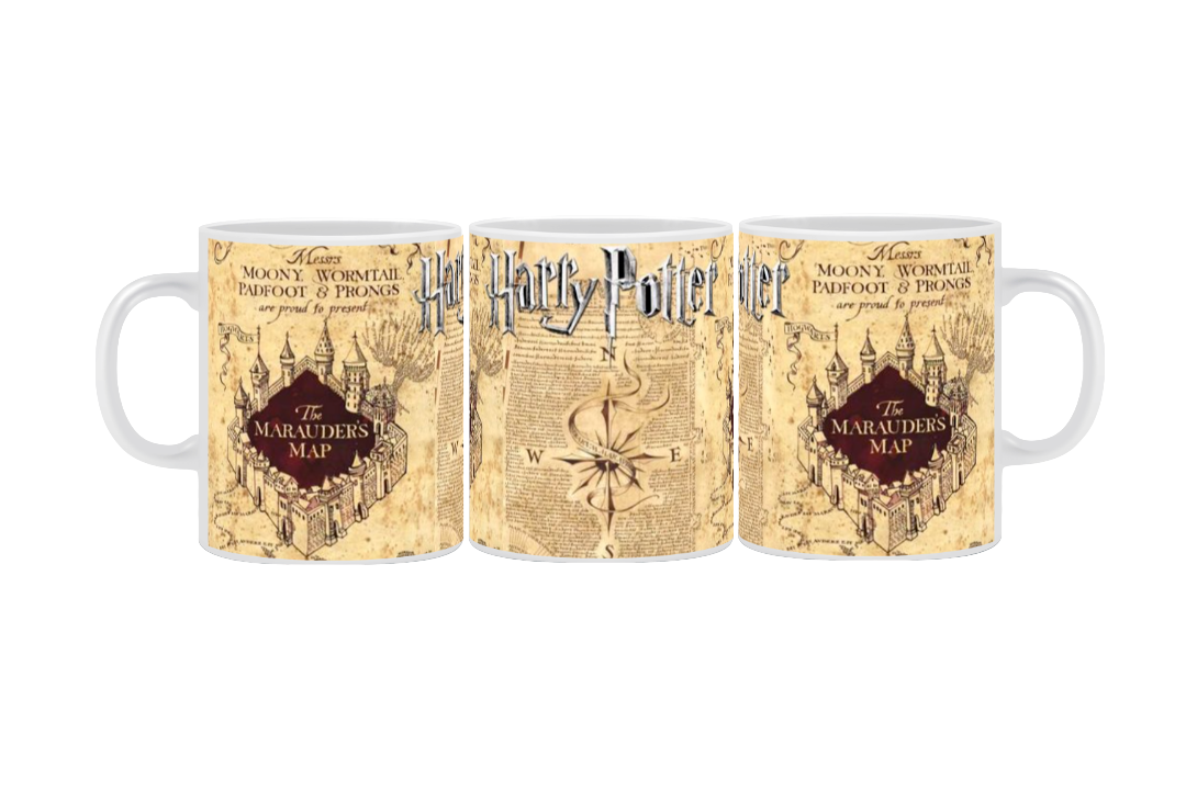 Caneca Mapa do Maroto HP