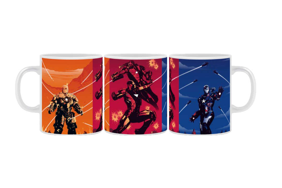 Caneca Ironman Marvel's Trilogia