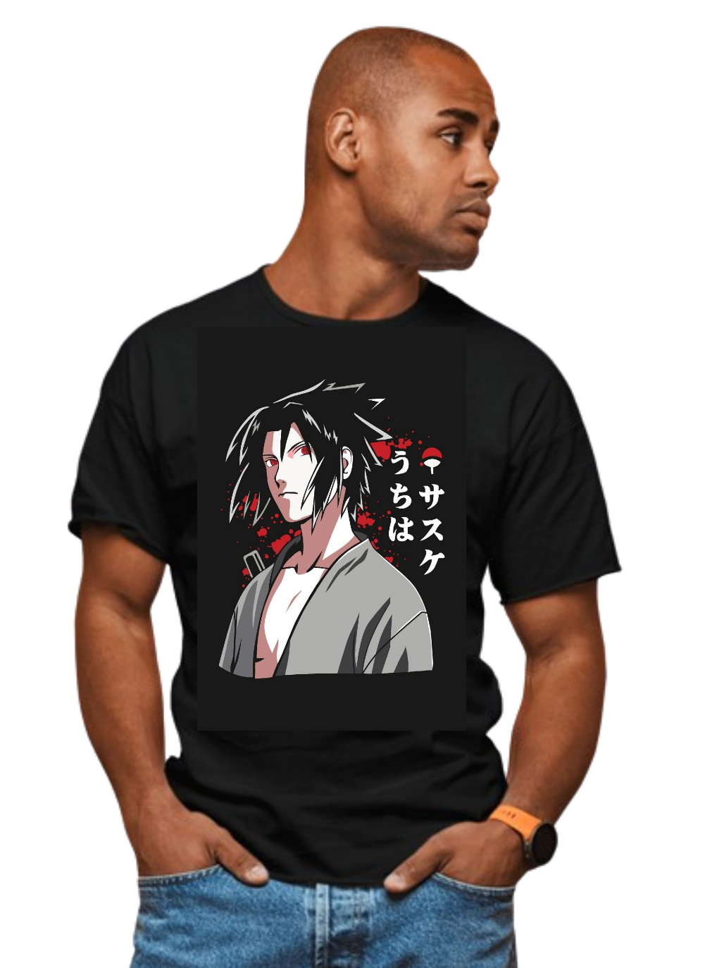 Camiseta Sasuke Uchiha
