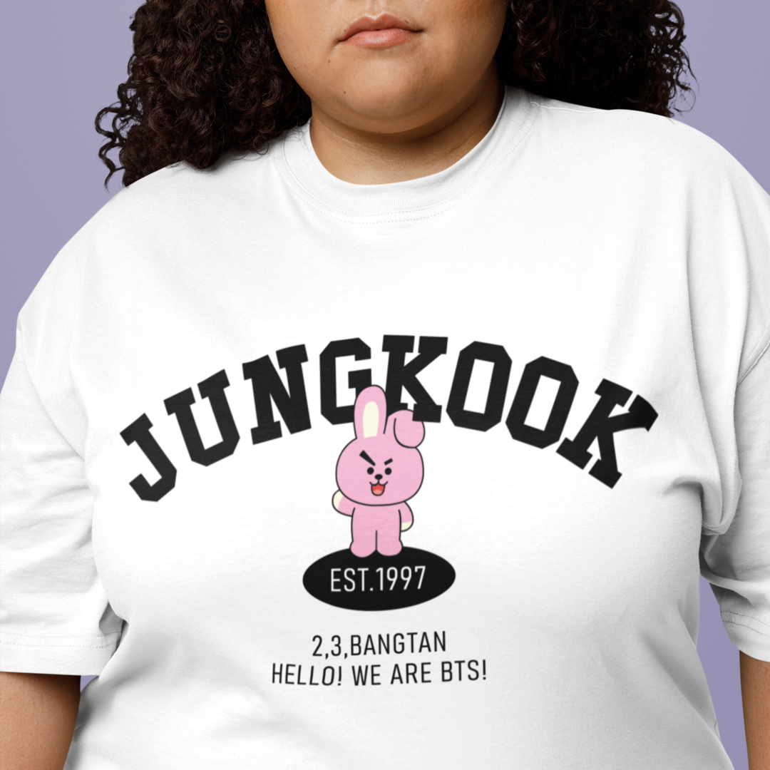 Camiseta Jungkook - Plus Size