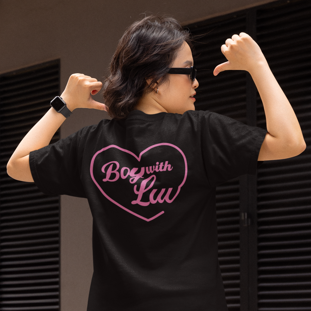 Camiseta Boy With Luv -  Frente e Costas