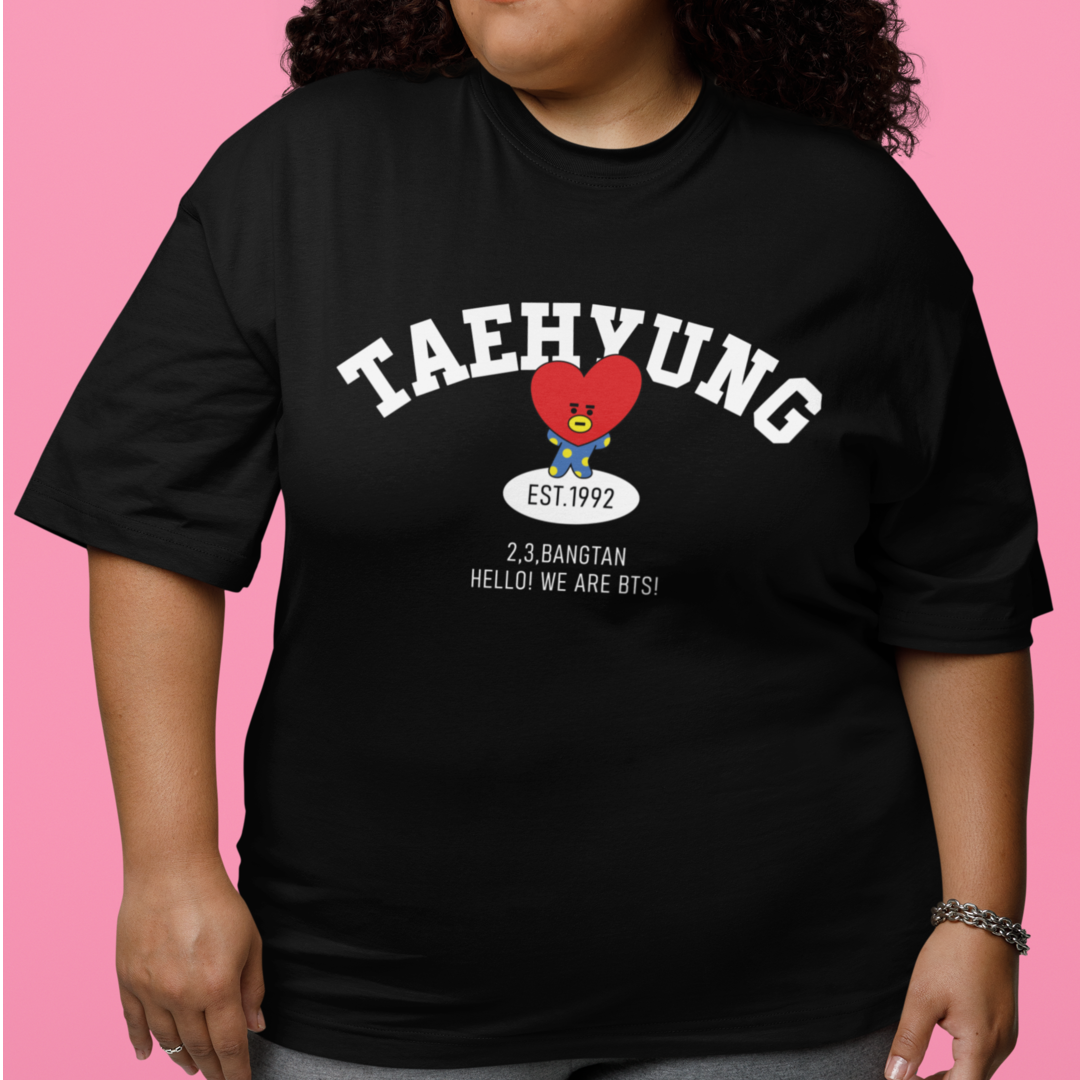 Camiseta TAEHYUNG - Plus Size