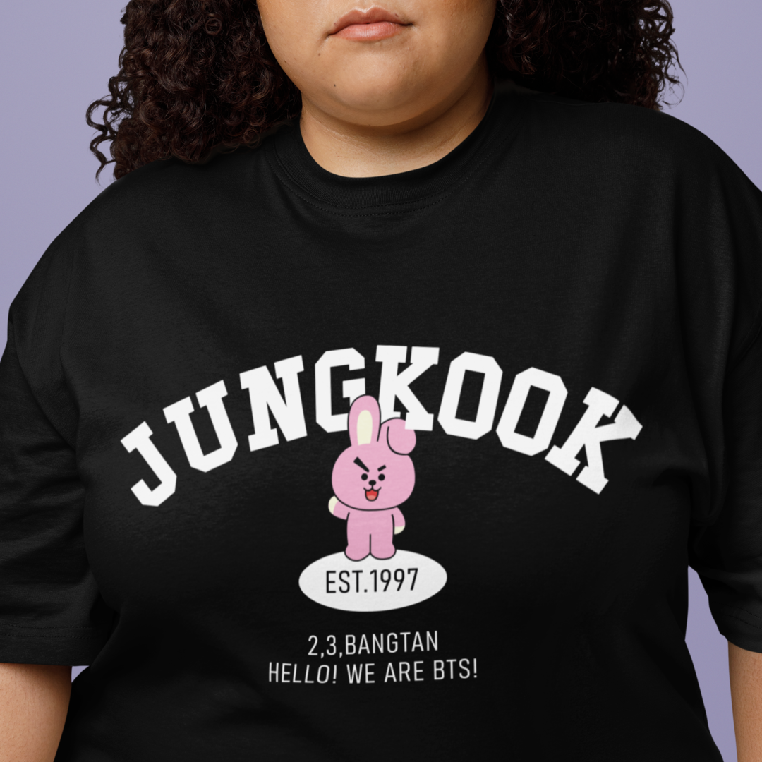Camiseta Jungkook - Plus Size
