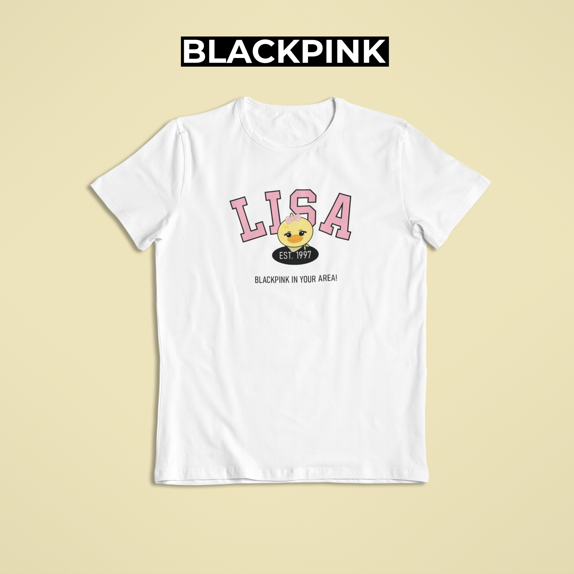 Camiseta Lisa - BLACKPINK