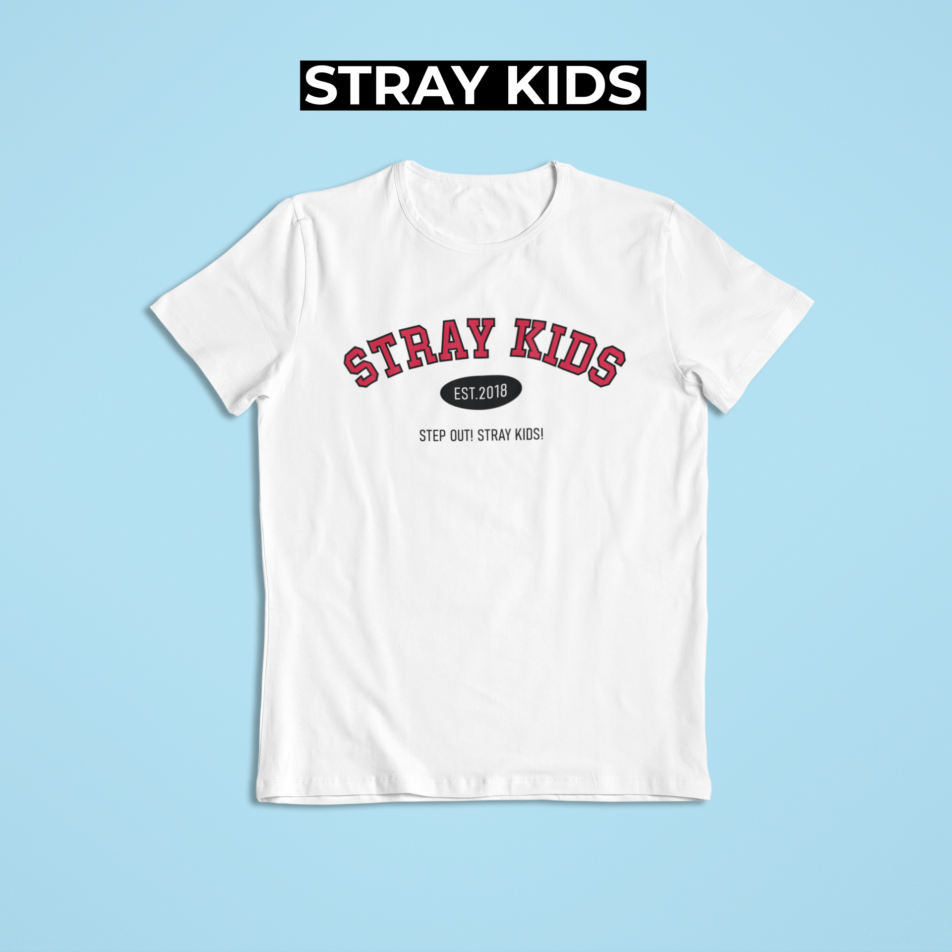 Camiseta STRAY KIDS 