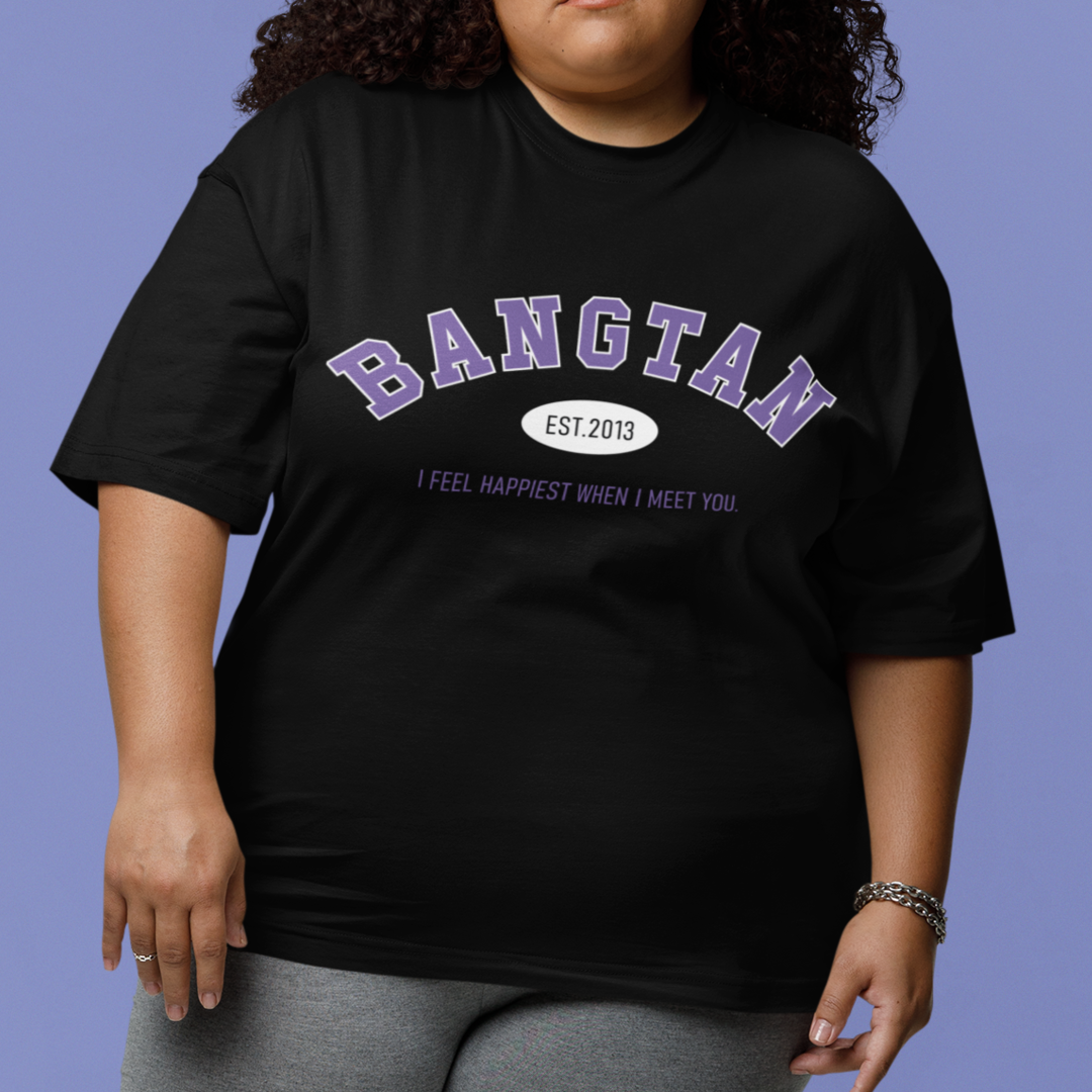 Camiseta BANGTAN - Plus Size