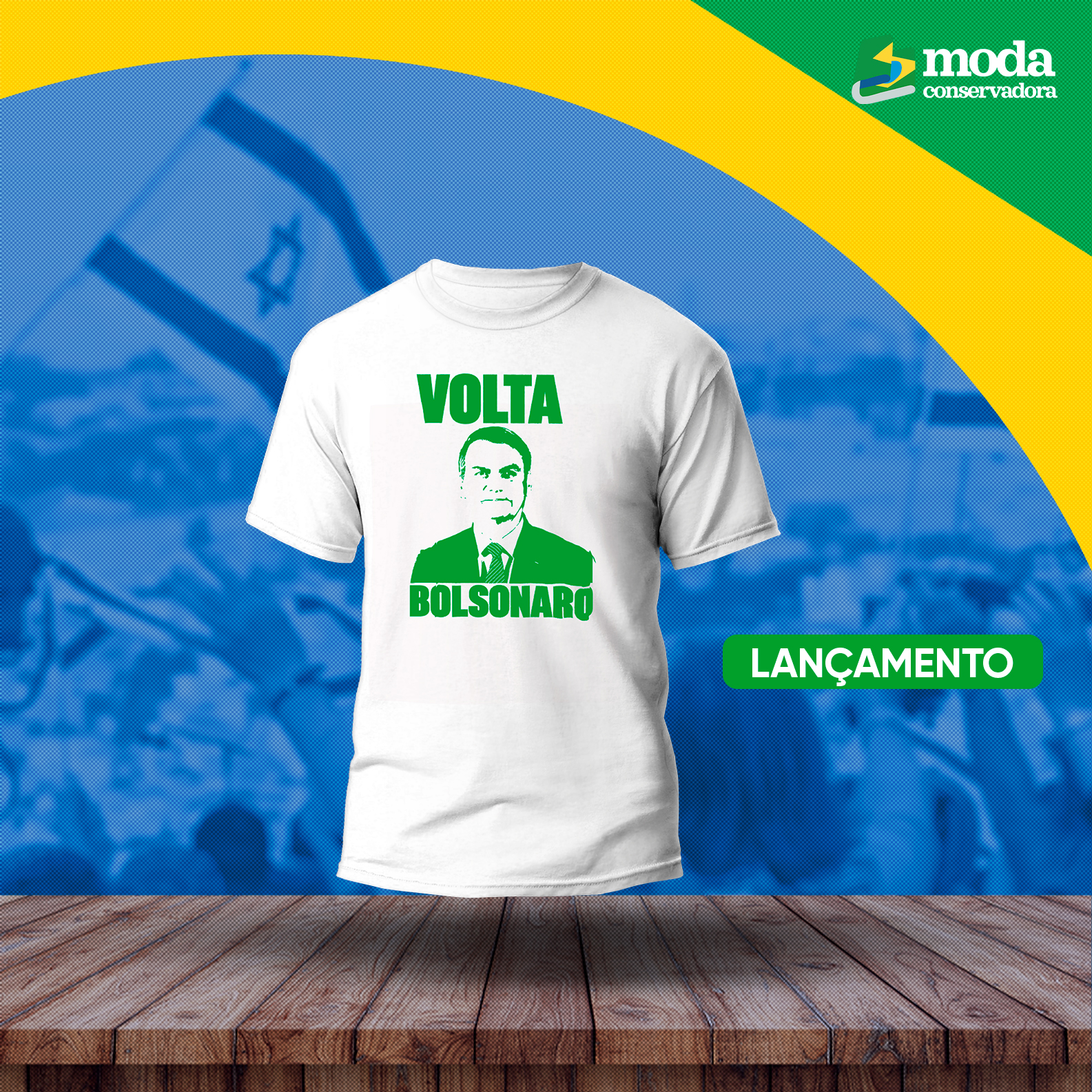 Camiseta Volta Bolsonaro - Lançamento 2024