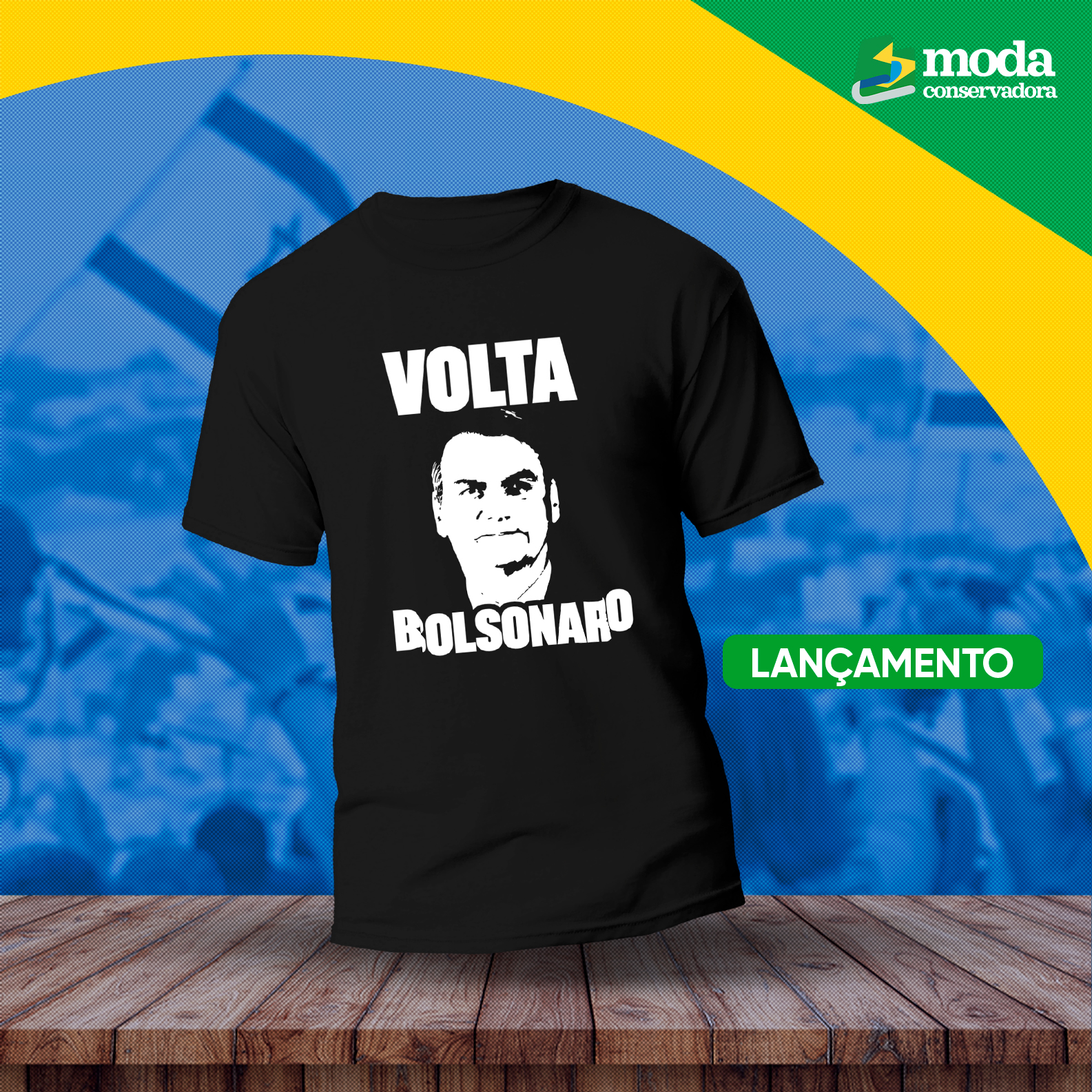 Camiseta Volta Bolsonaro - LANÇAMENTO 2024