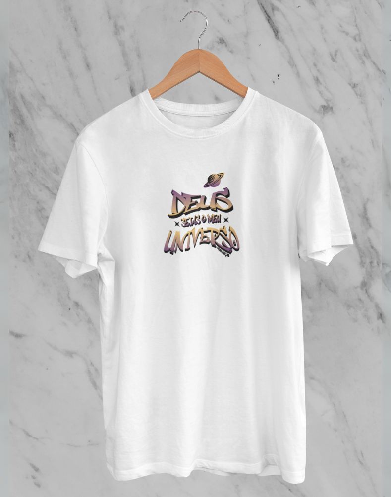 Camiseta Deus Sejas o Meu Universo