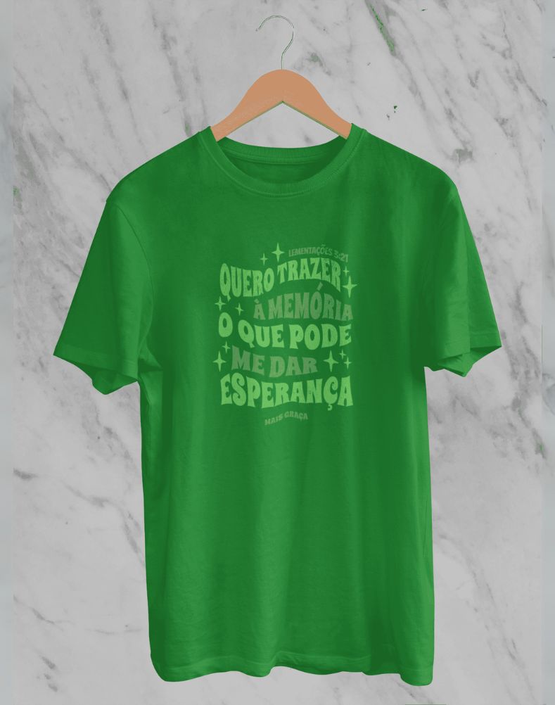 Camiseta Quero Trazer à Memória