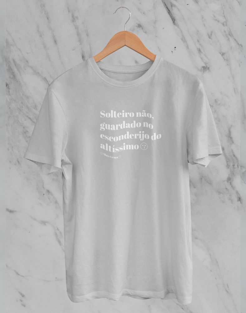 Camiseta Solteiro Não