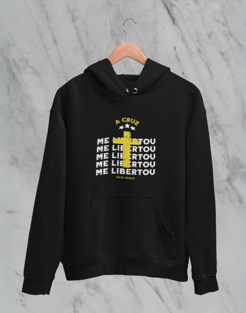 Moletom A Cruz Me Libertou
