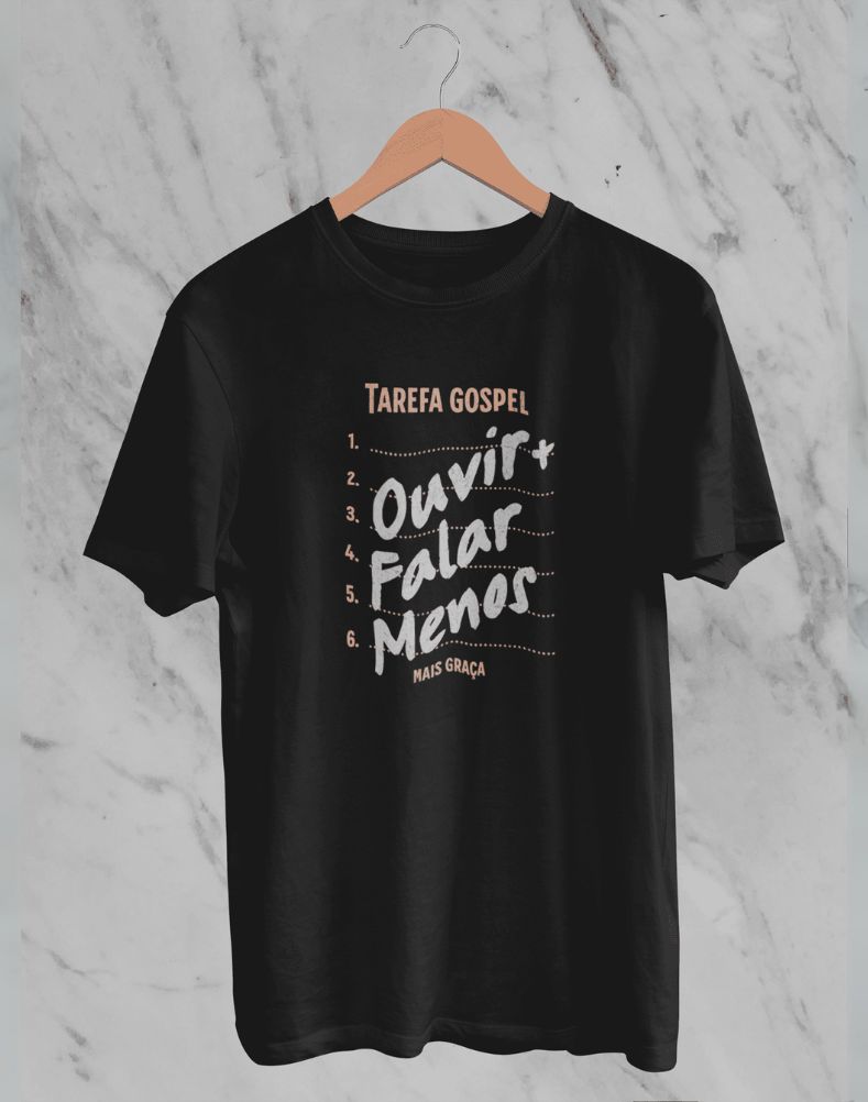 Camiseta Tarefa Gospel
