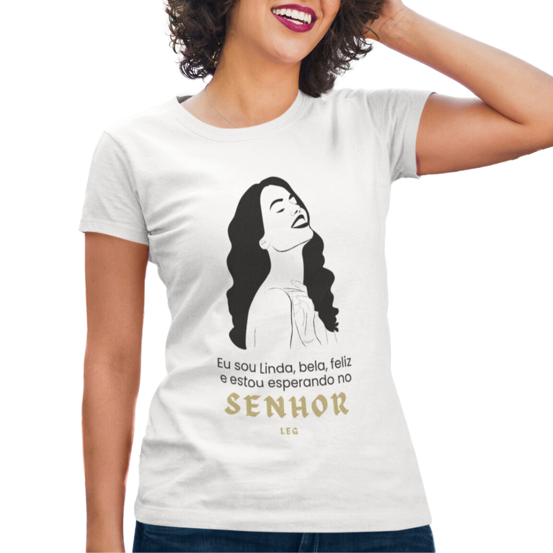 Camiseta Esperando no Senhor