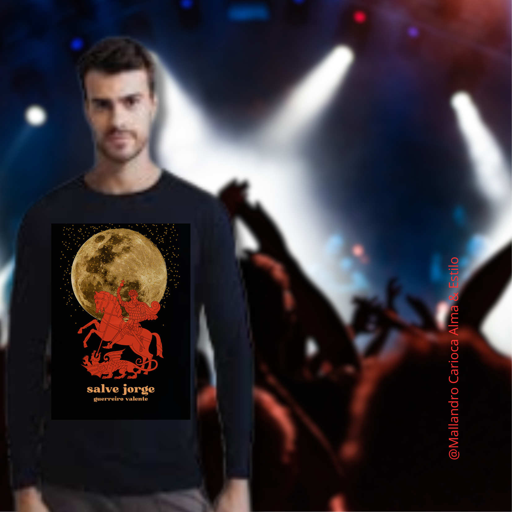 Camiseta Salve Jorge M Longa
