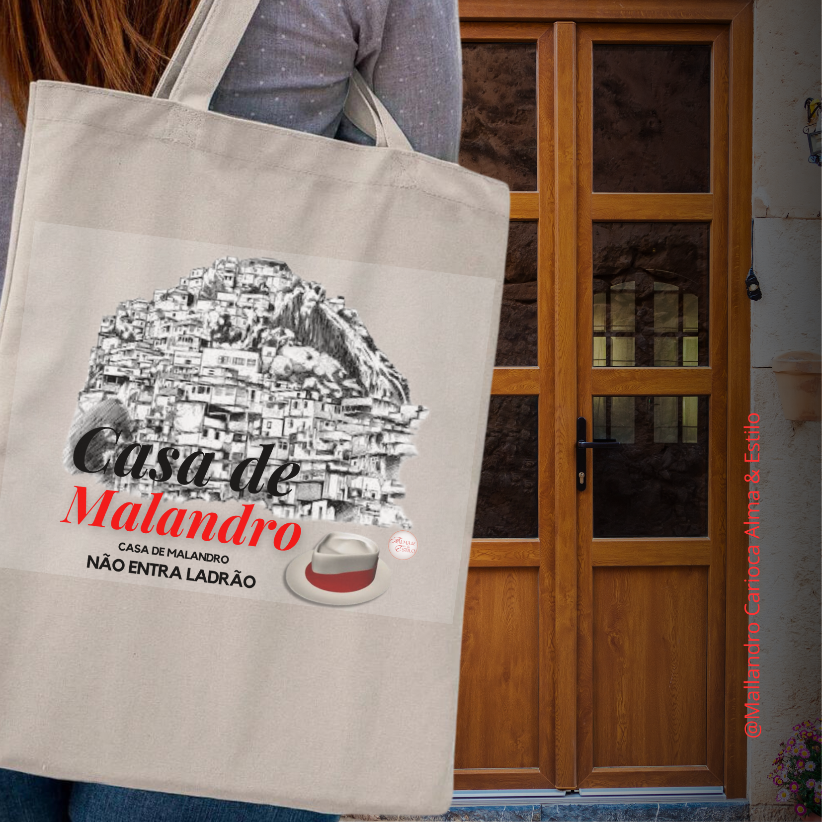 Ecobag Casa de Malandro