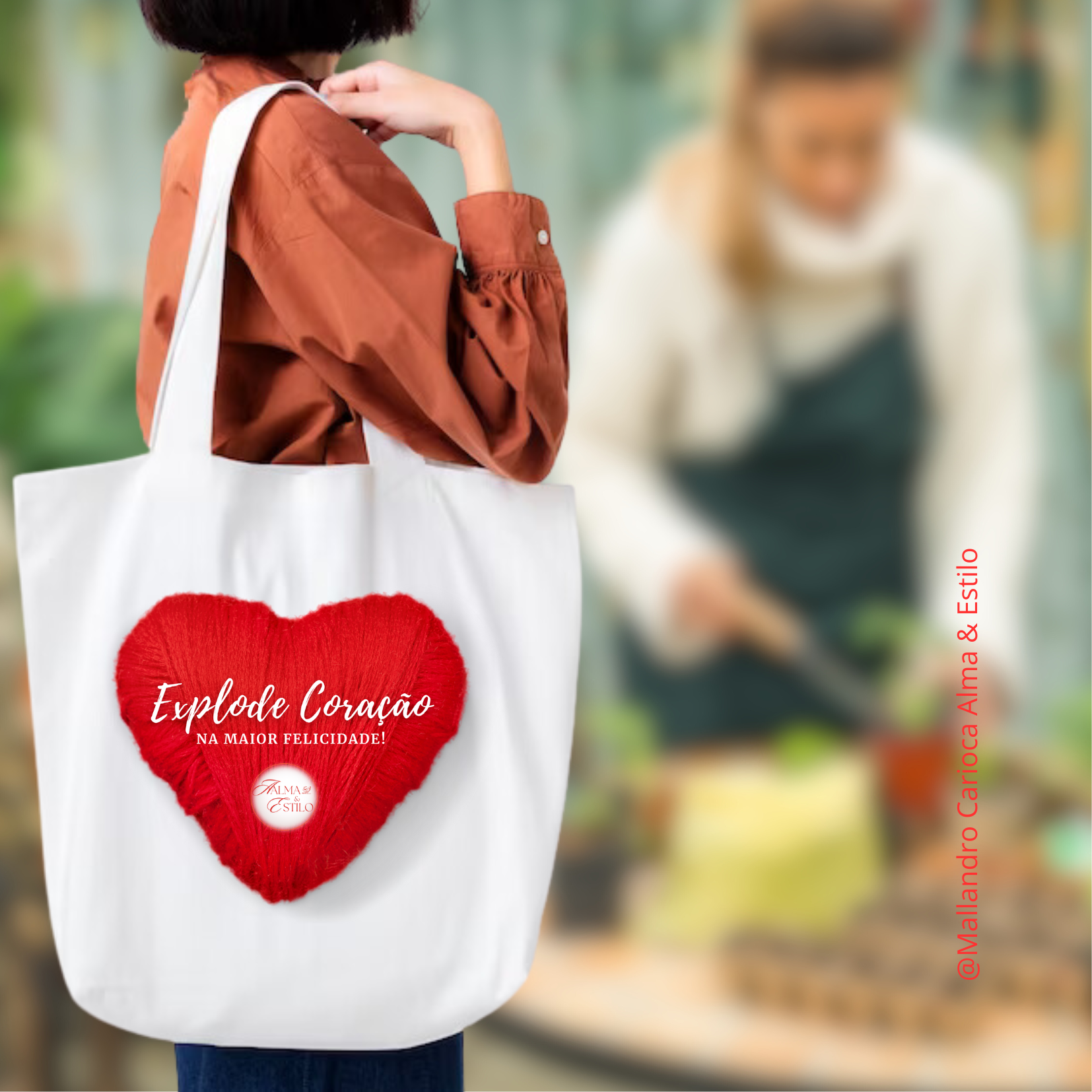 Ecobag Explode Coração