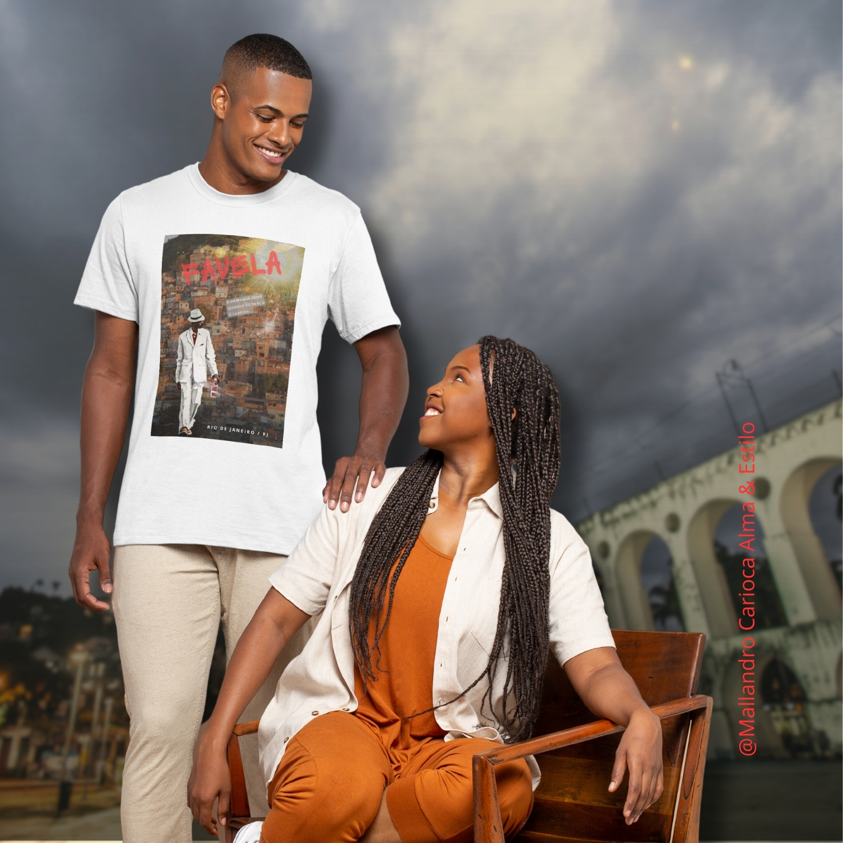 Camiseta Unissex Favela