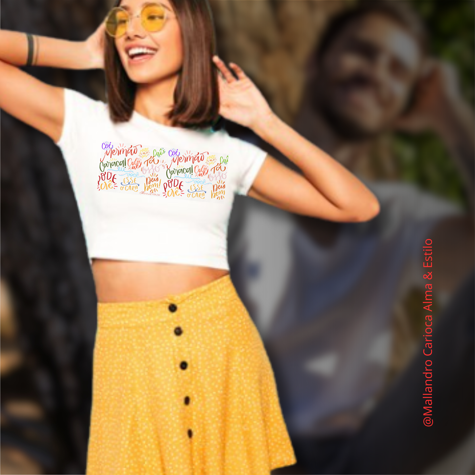 Cropped Gírias Cariocas