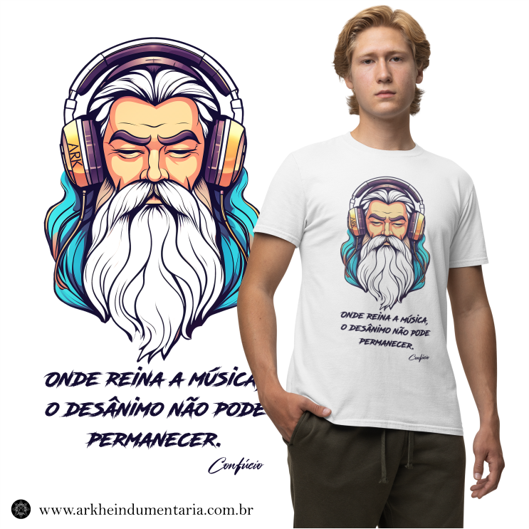 Nome do produto: Confúcio / Frase / Música [UNISEX]