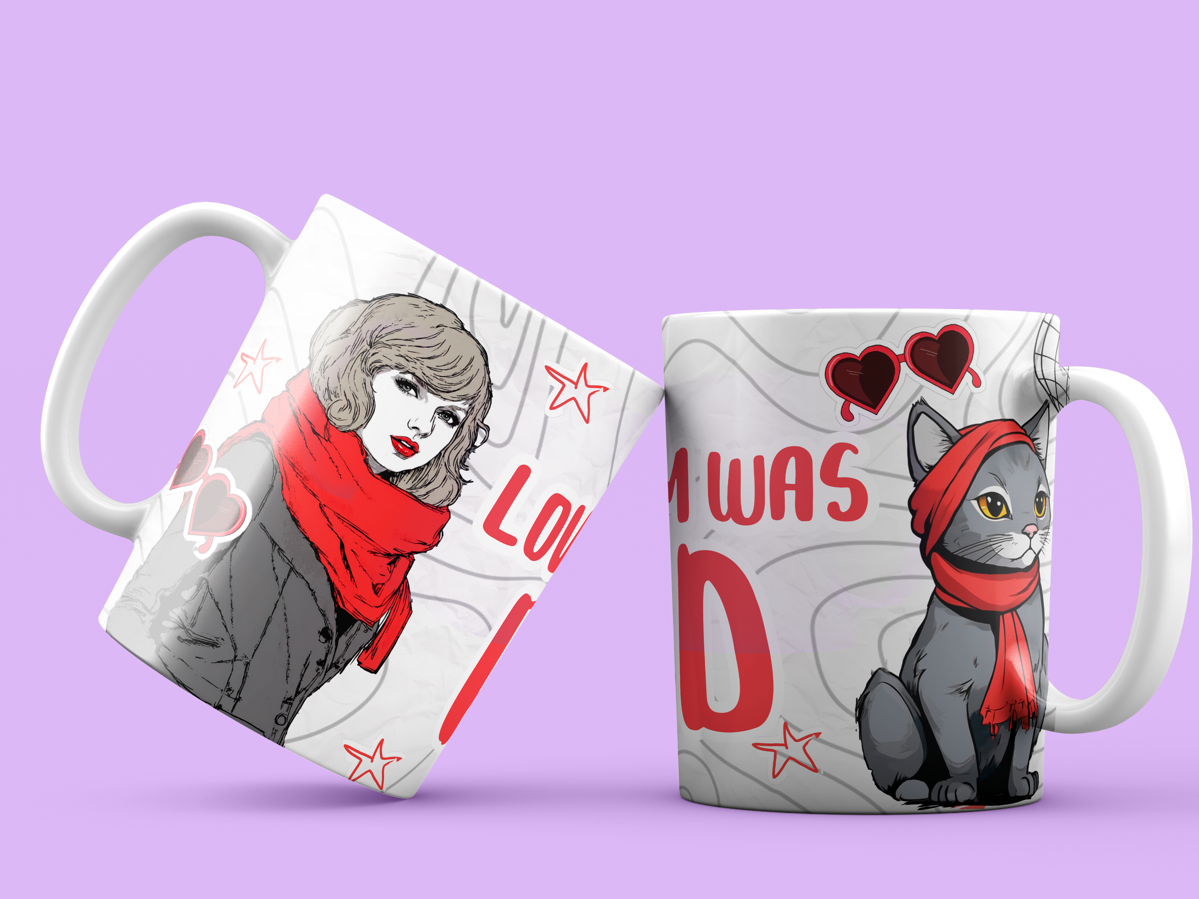 Caneca Taylor Swift RED