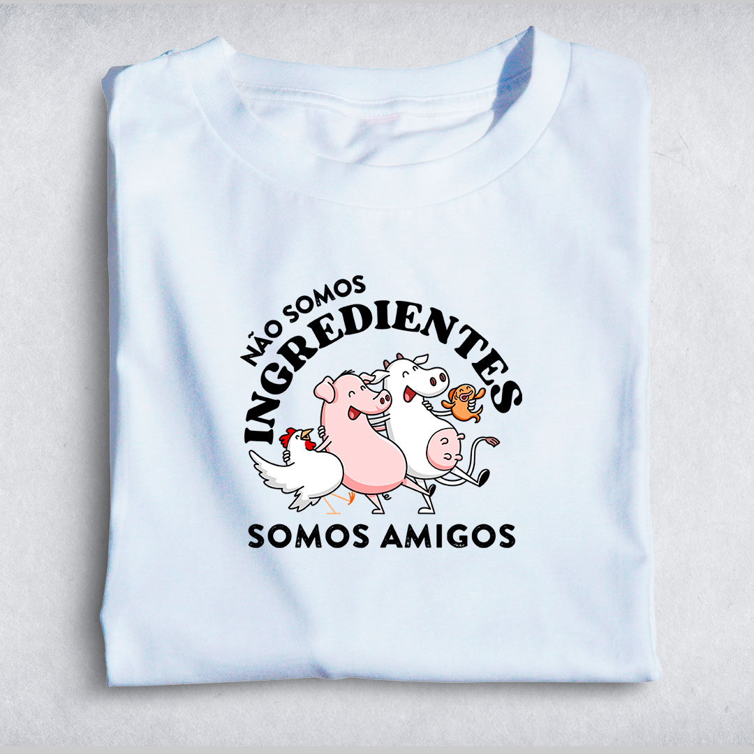 Não somos ingredientes - Branco